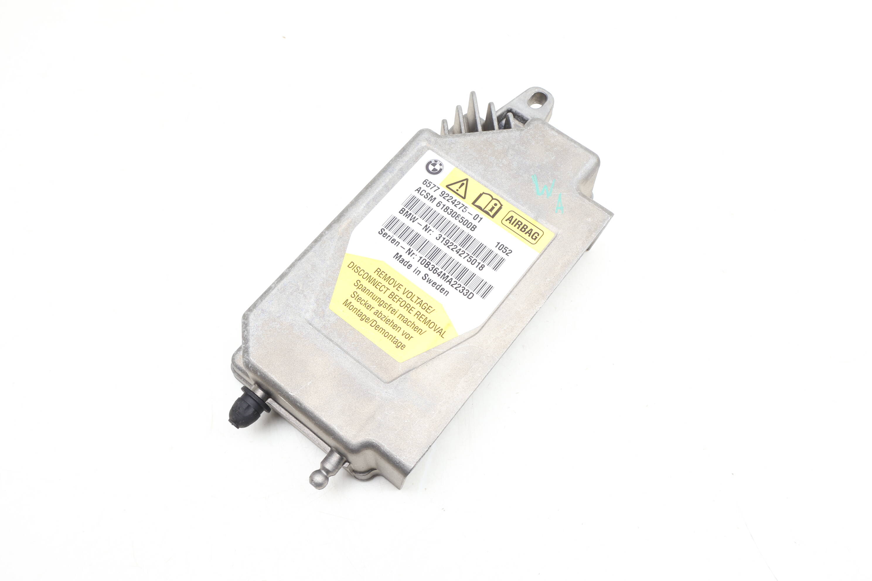 Srs Air-Bag Control Module 65779224275