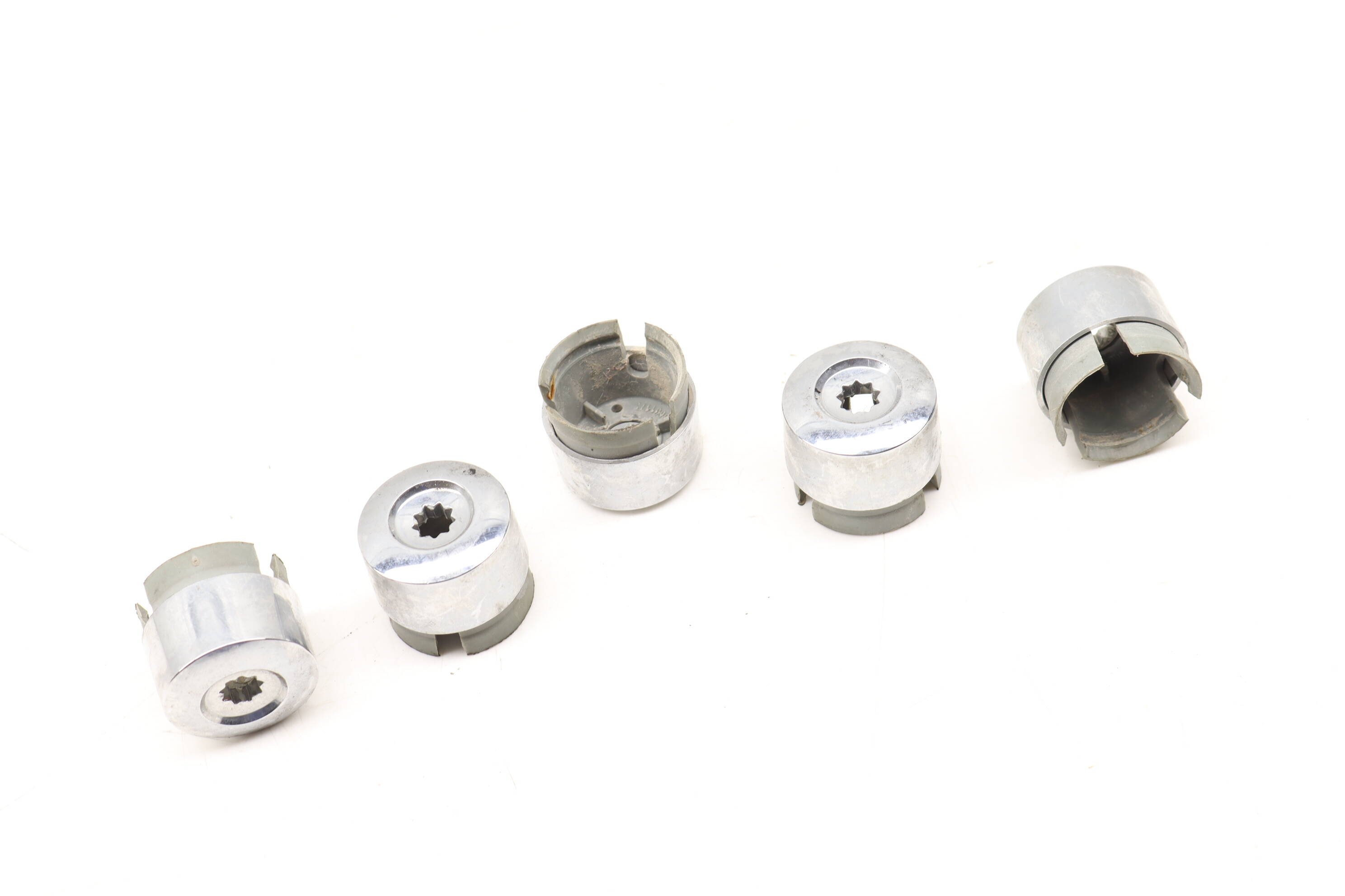 Lug Nut Bolt Cover / Cap Set (5) 7H0601173