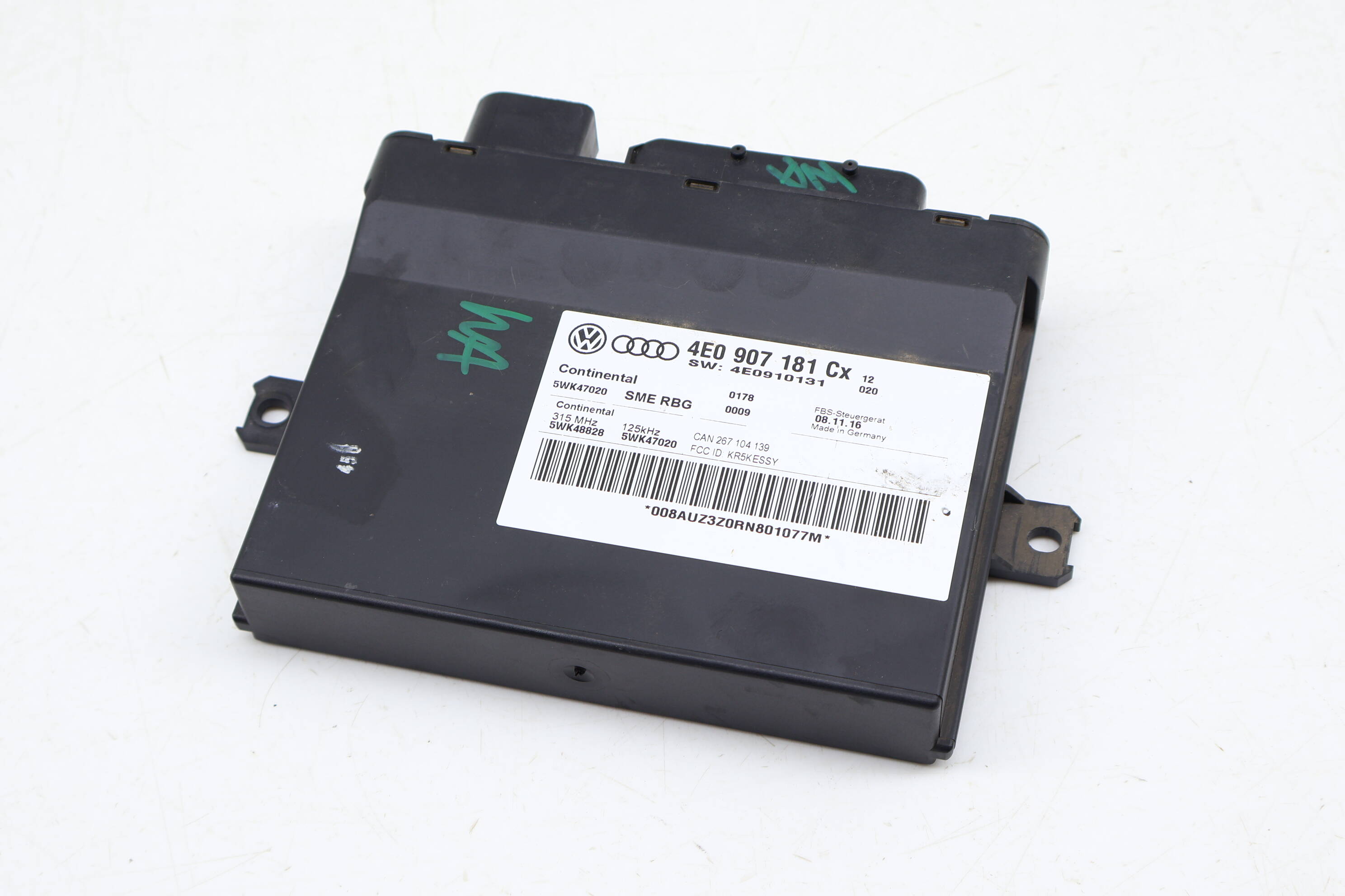 Kessy / Keyless Entry / Lock Control Module 4E0907181CX