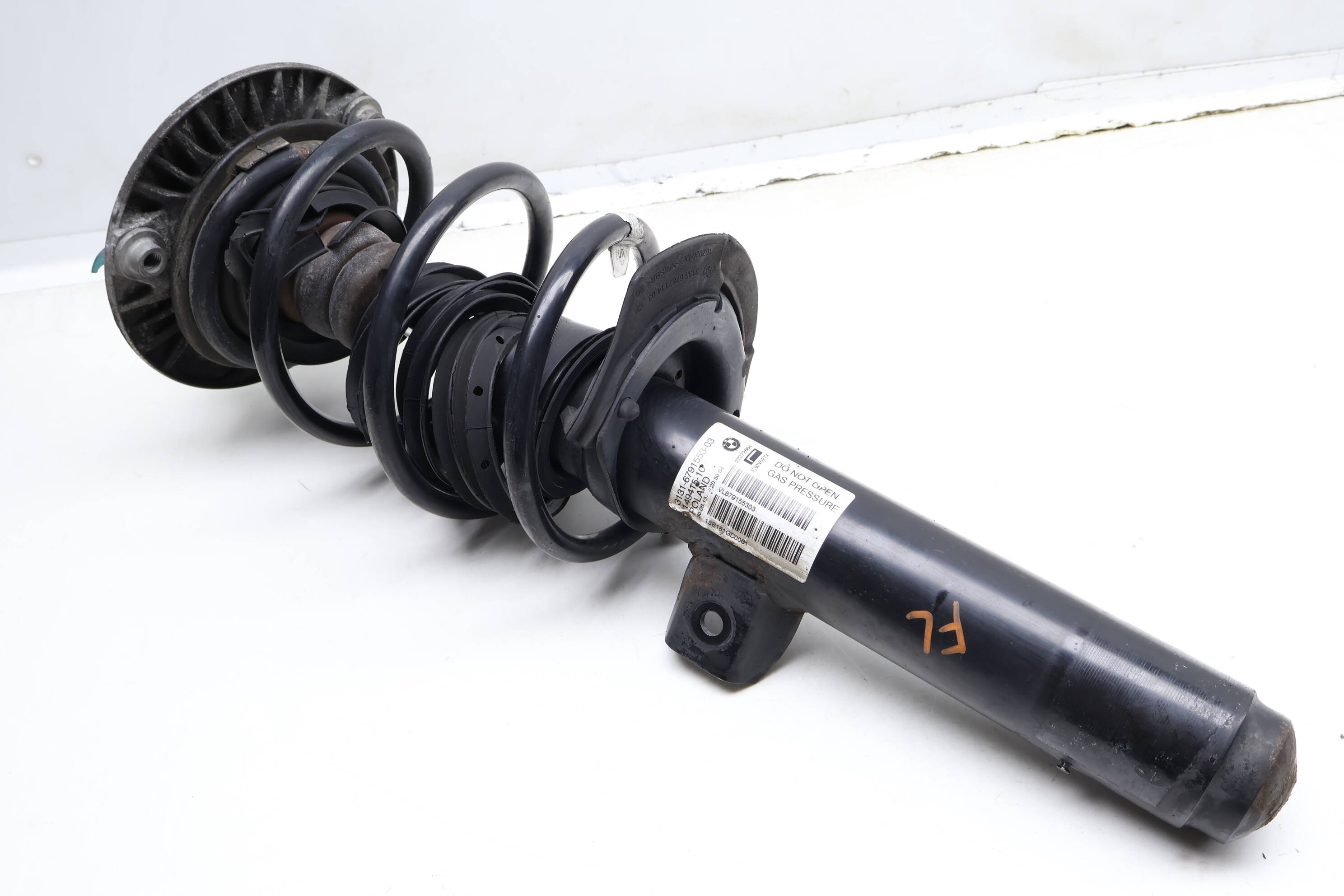 BMW Front Left Strut Coil Spring Assembly 31316791553
