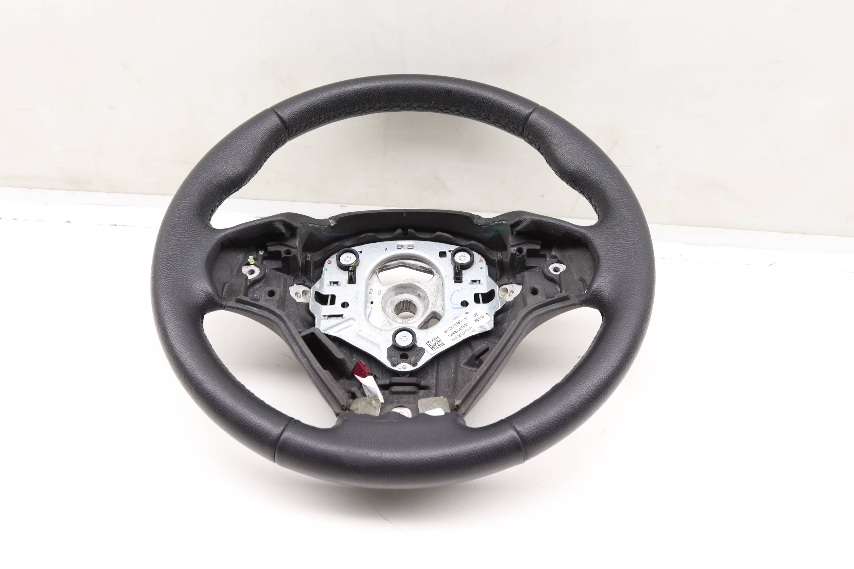 3-Spoke Leather Sport Steering Wheel (Heated) 32306879930