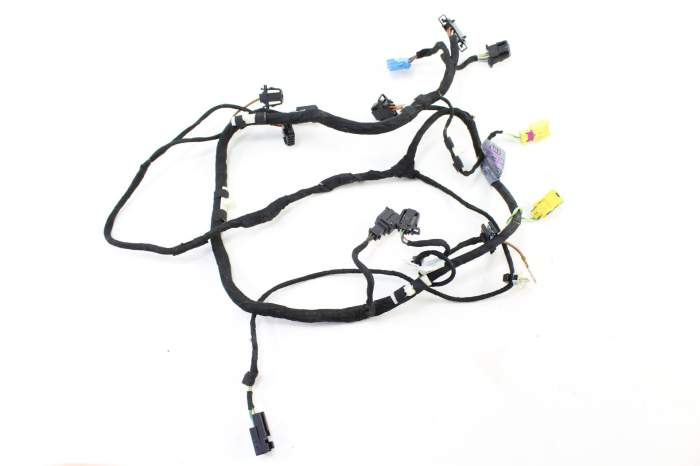 Seat Backrest / Lumbar Wiring Harness 4E0971447K main product photo
