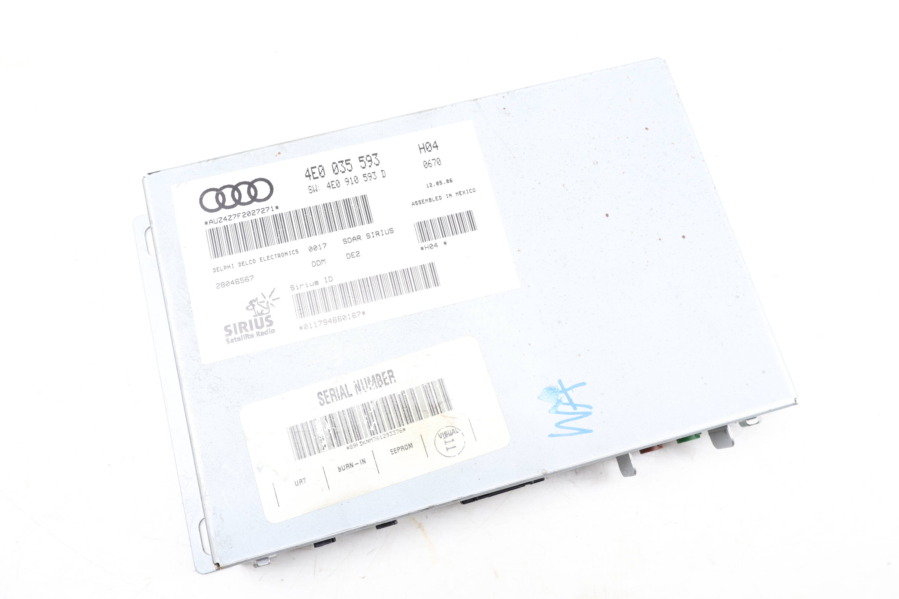 Sirius Satellite Radio Module 4E0035593