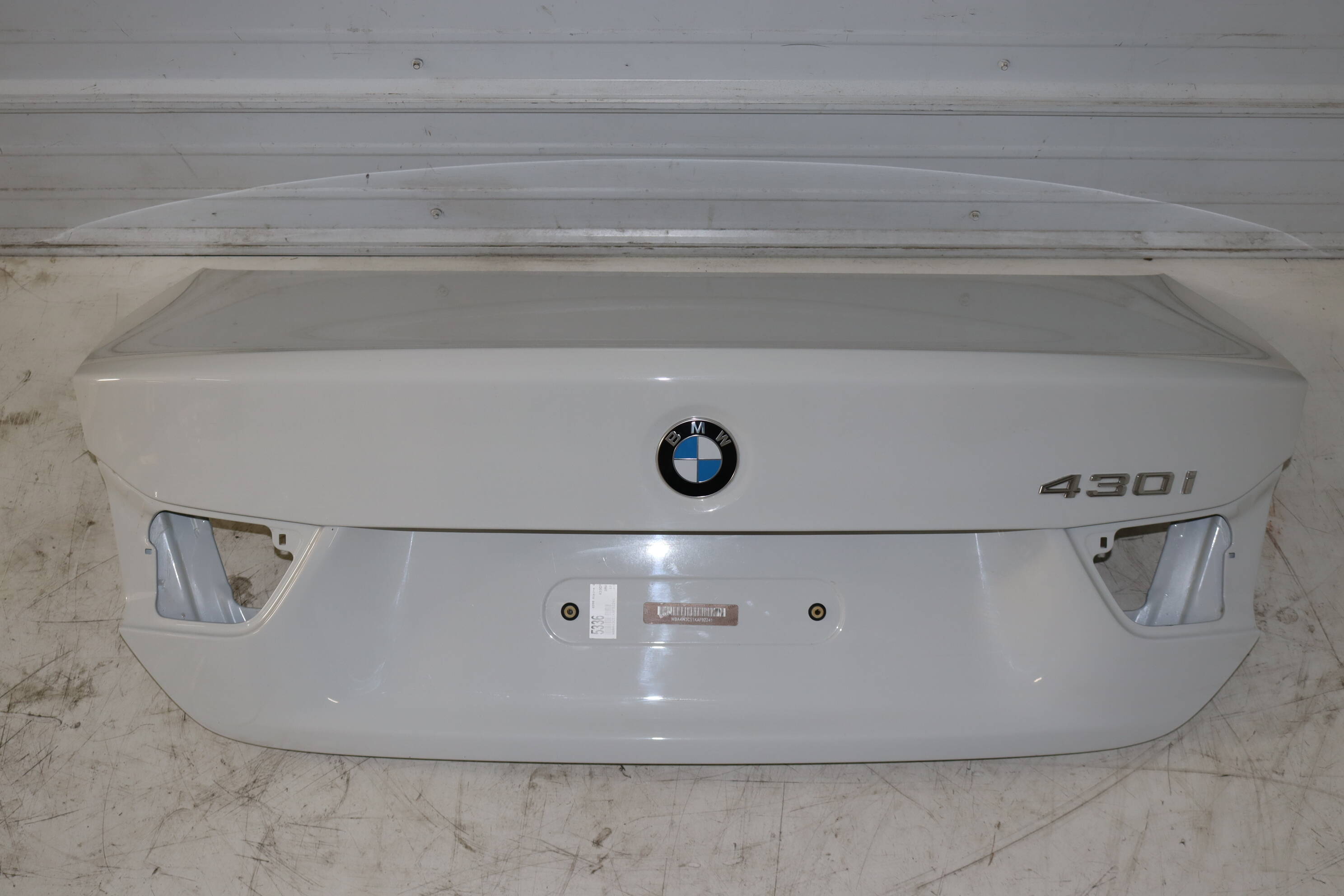 Trunk / Deck Lid 41007381193