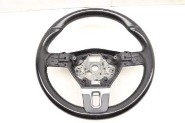 3-Spoke Leather Steering Wheel 1Q0419091AP