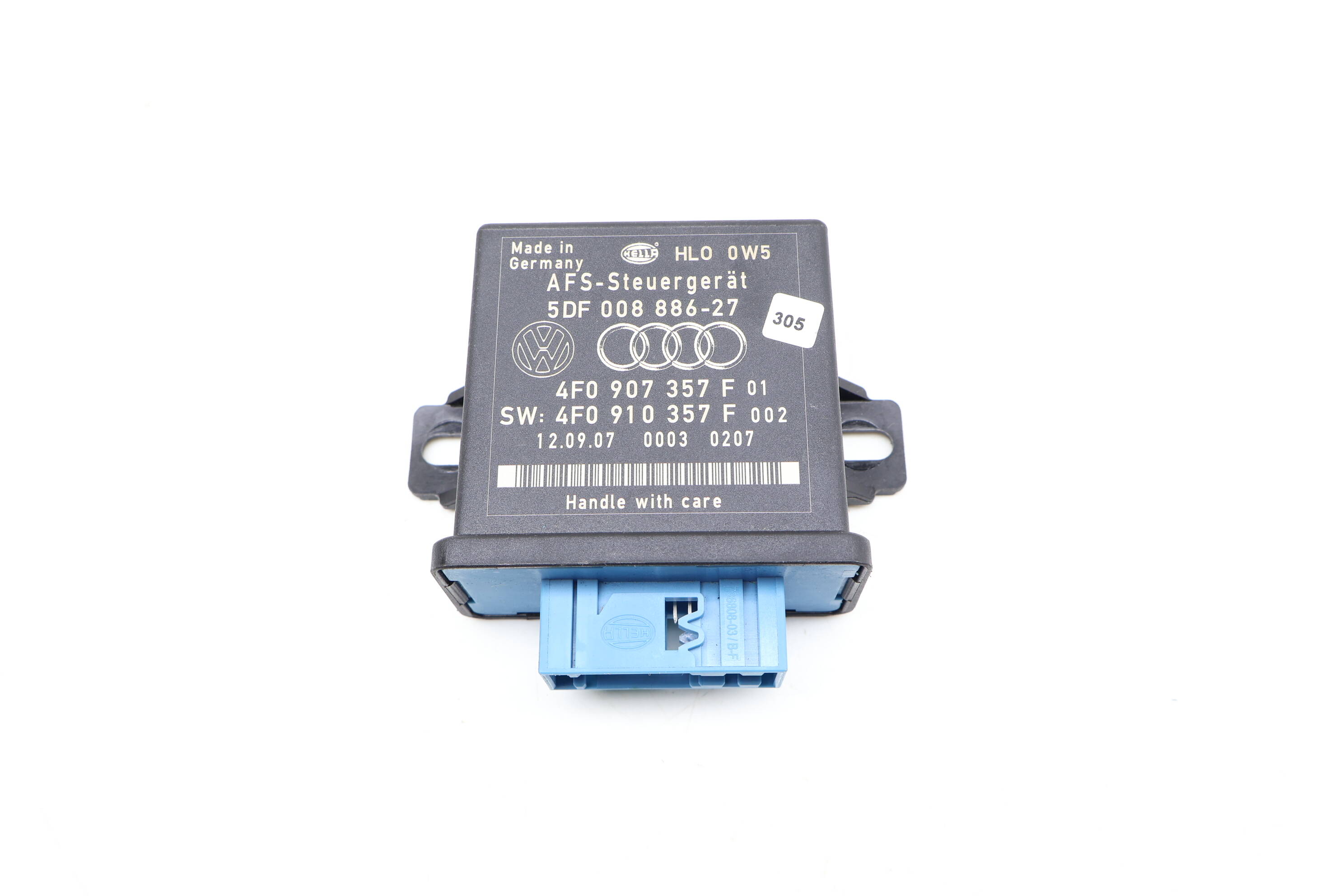 Headlight Range Control Module 4F0907357F