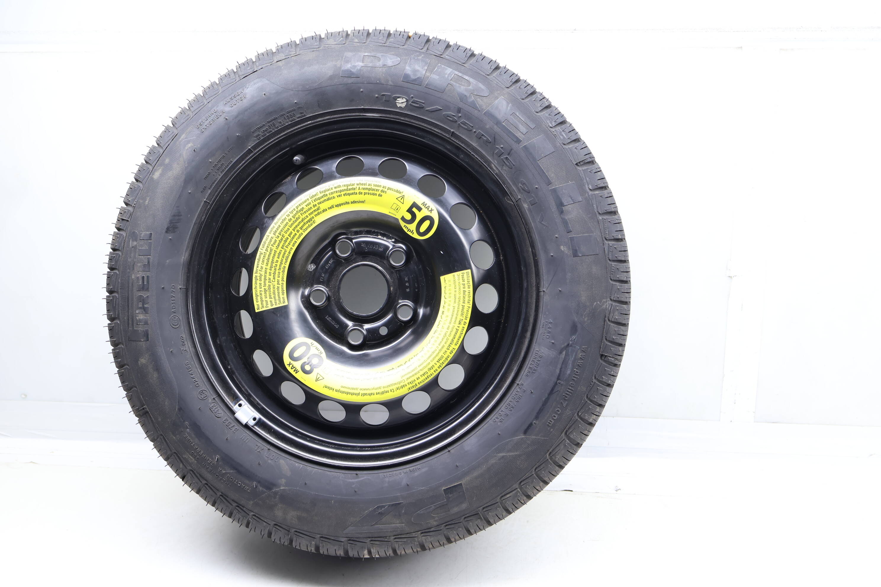 15" Inch Steel Spare Tire Wheel / Rim 5K0601027B