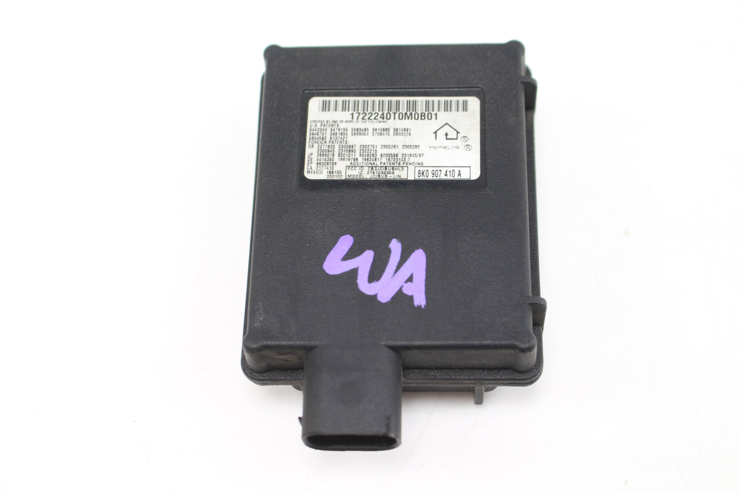 Homelink / Garage Door Opener Module 8K0907410A