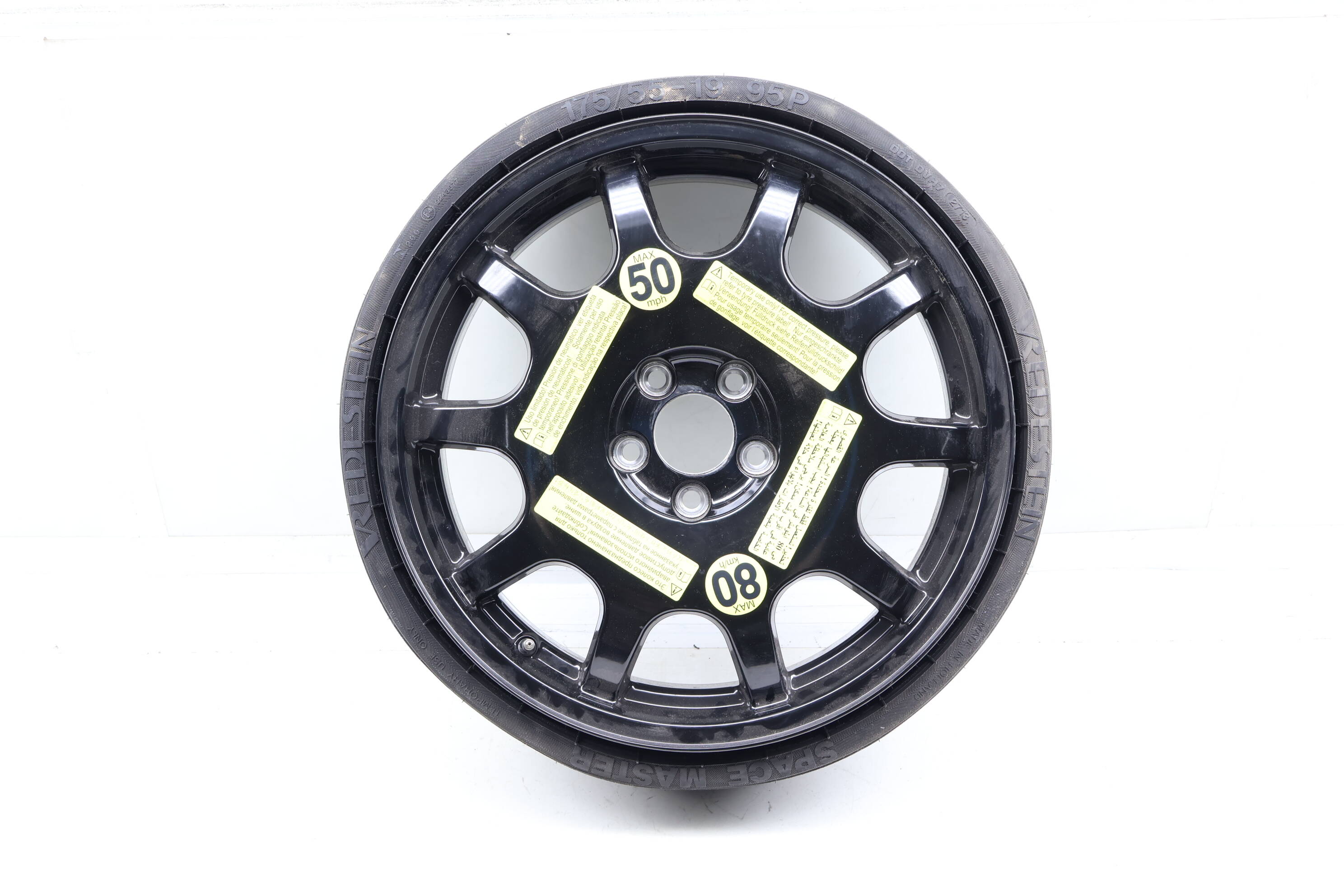 19" Inch Compact Spare Tire Donut / Wheel / Rim 8K0601025BJ