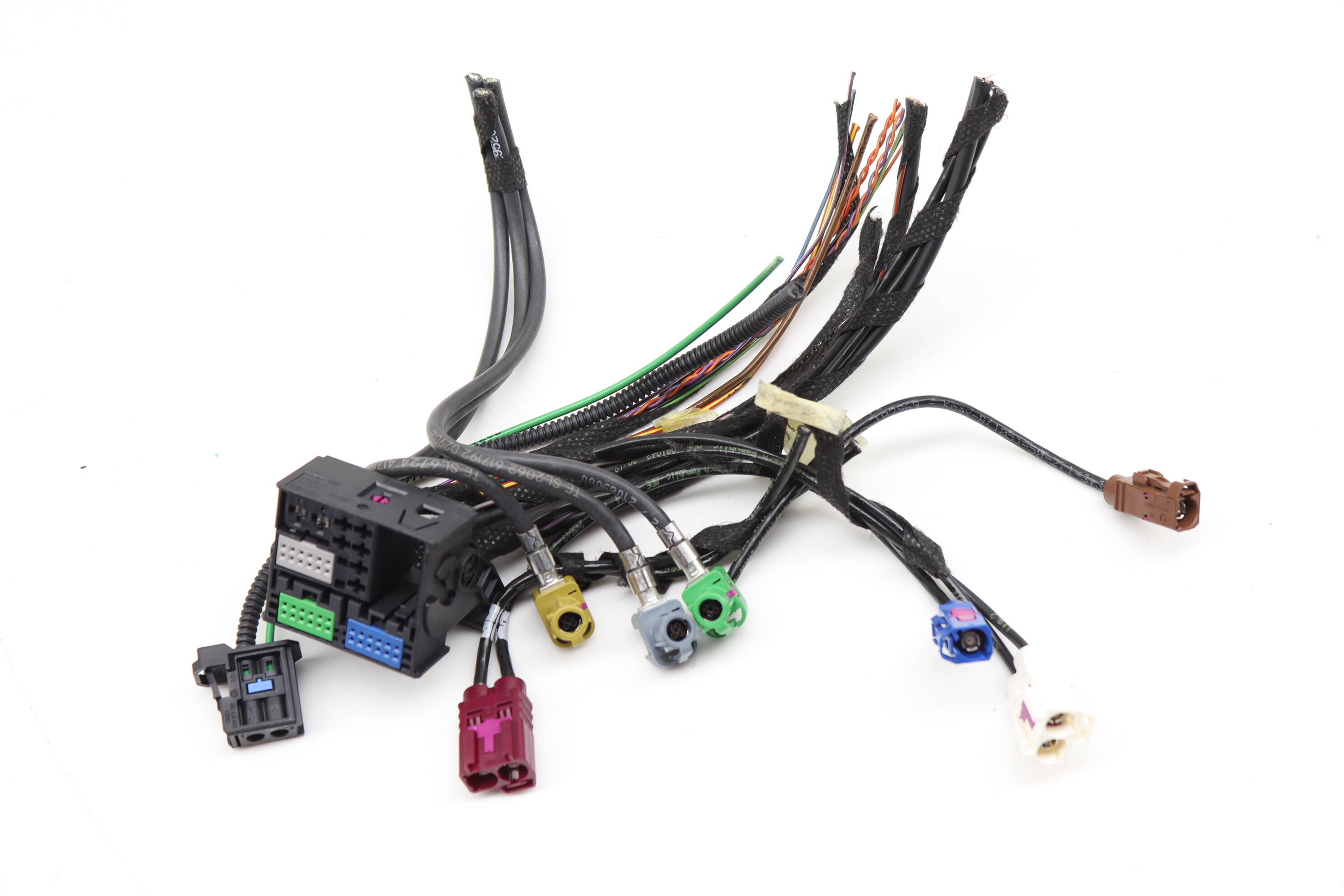 Mmi / Multimedia Control Unit Wiring Connector / Pigtail Set