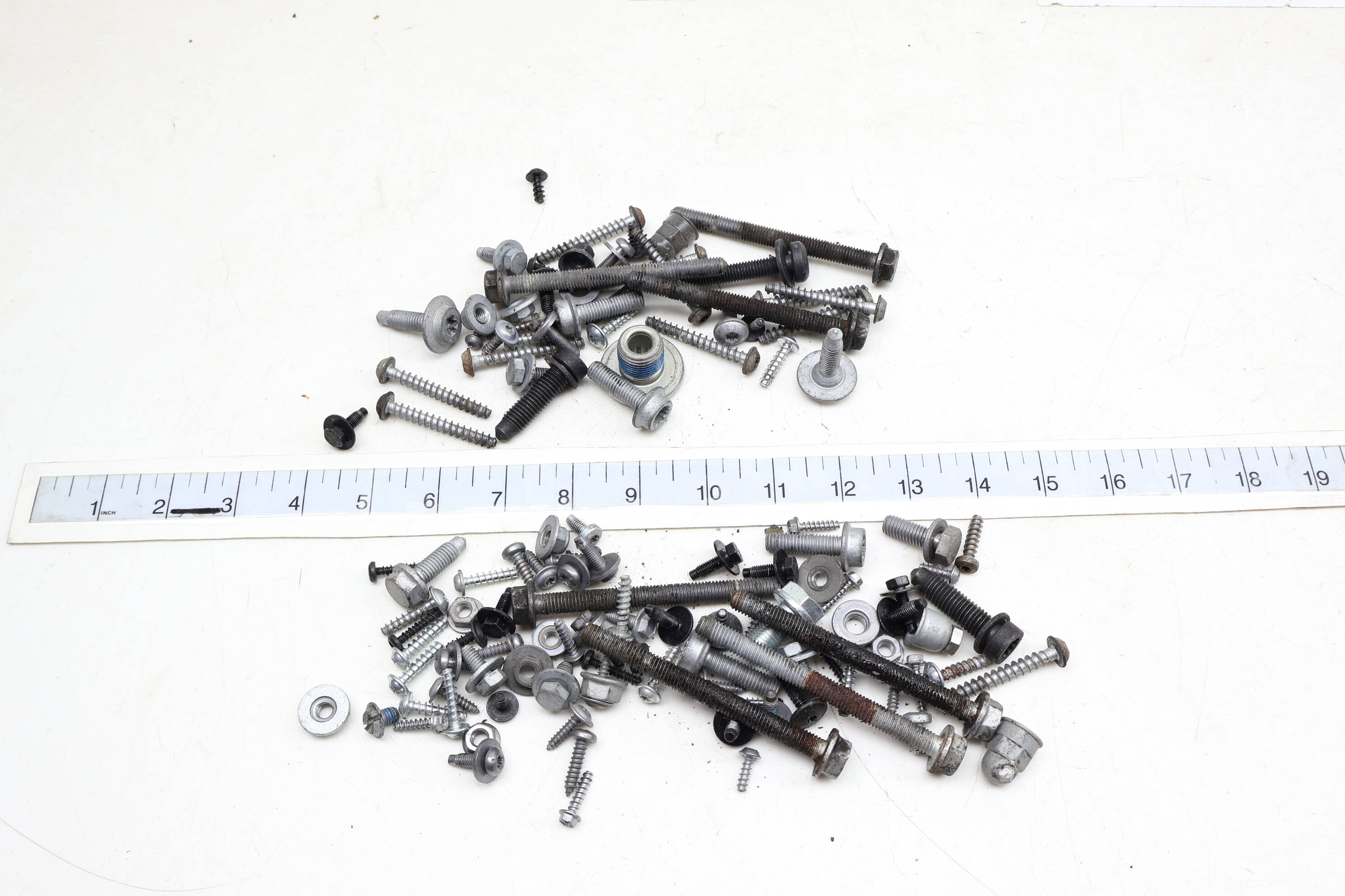 Assorted Mixed Bolts, Nuts, Screws, Washers, Etc