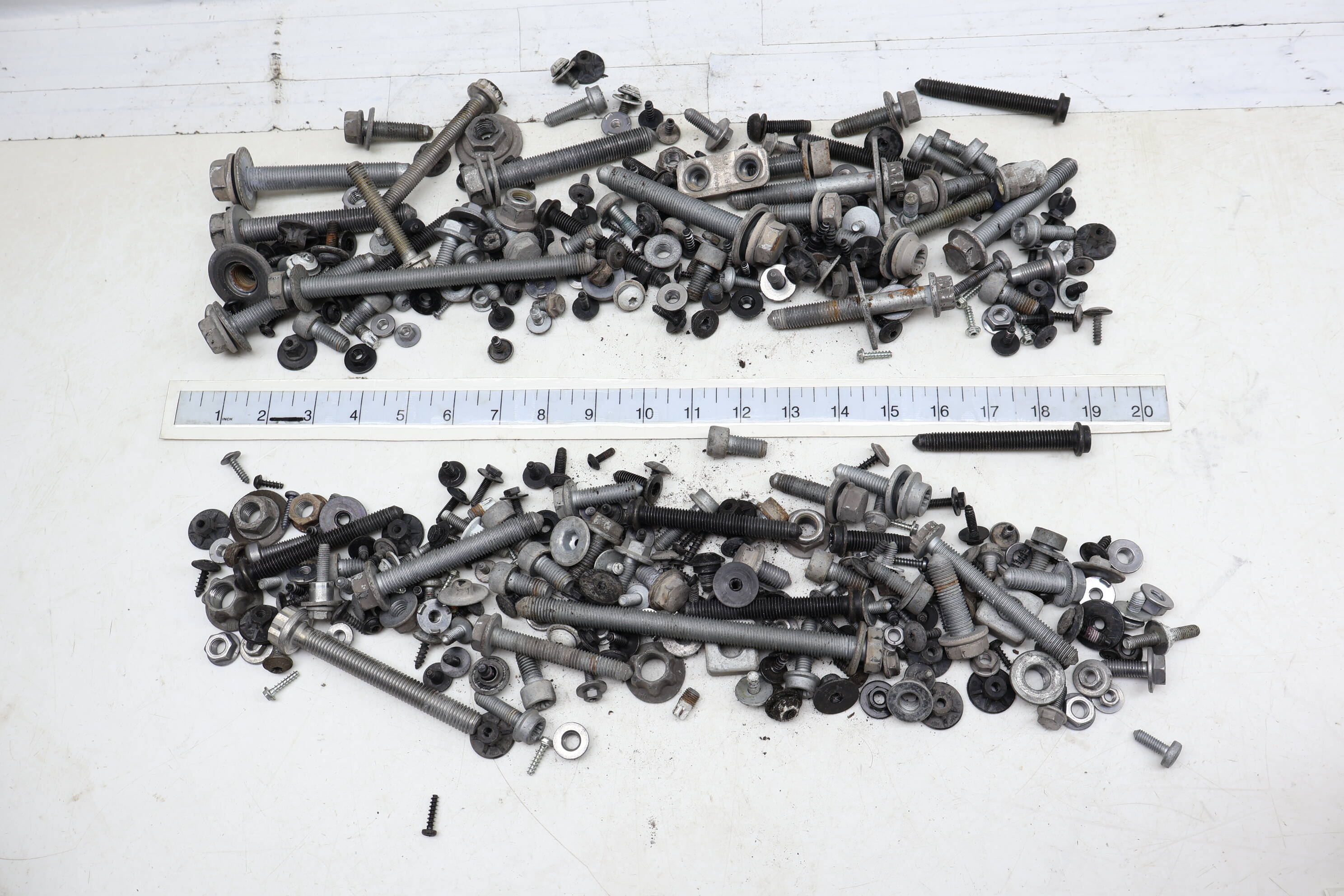 Assorted Mixed Bolts, Nuts, Screws, Washers, Etc