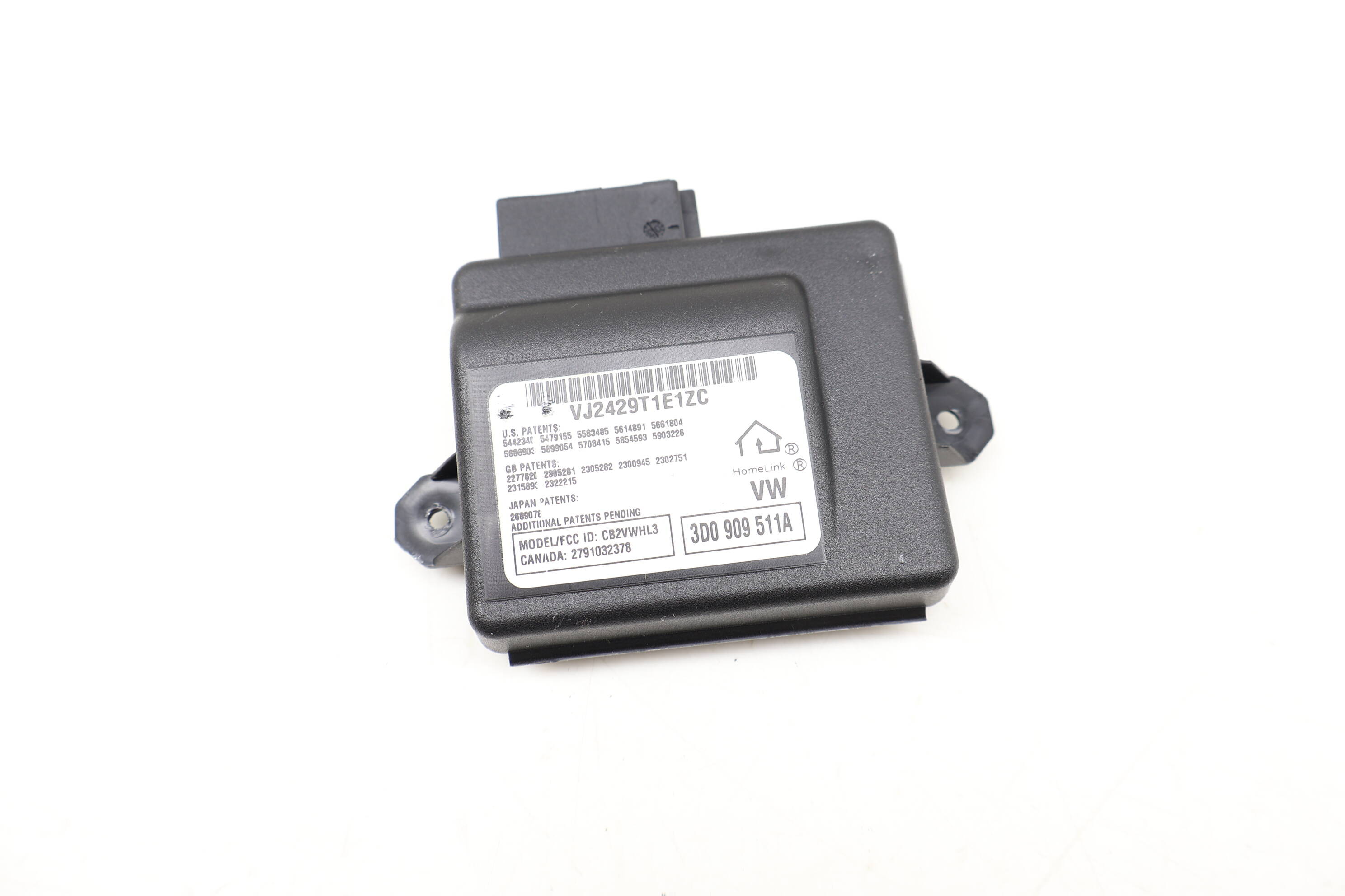 Homelink Garage Door Control Module 3D0909511A