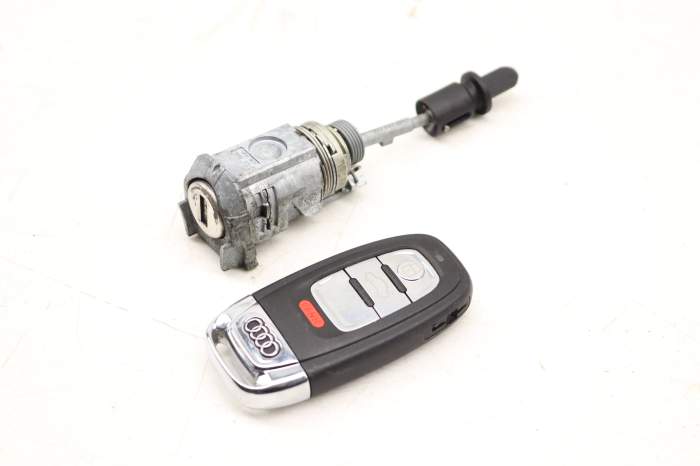 Lock Switch / Cylinder Set W/ Key 8T0898374BA main product photo