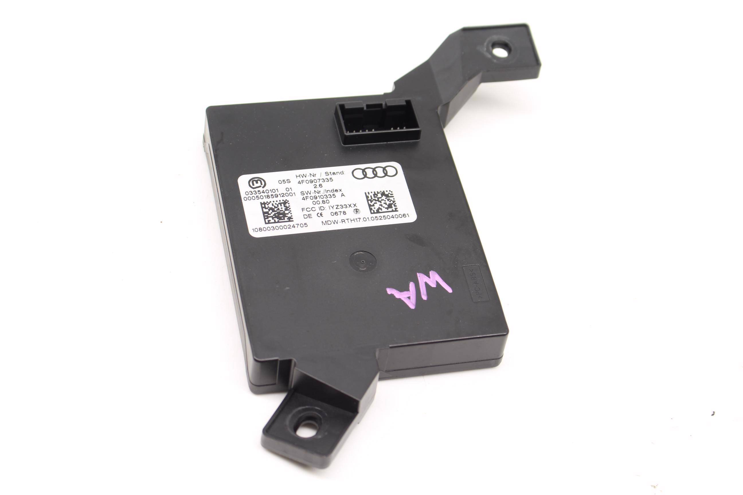 Keyless Entry Authorization Module 4F0907335