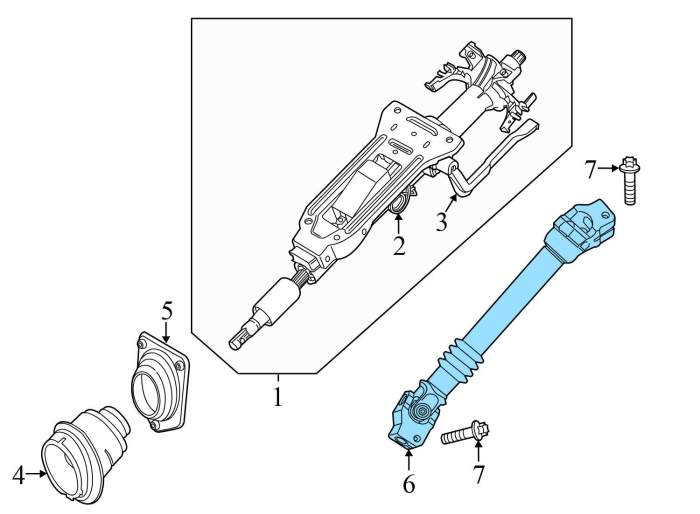 BMW Lower Steering Shaft Joint 32306784845 BMW Lower Steering Shaft Joint 32306784845
