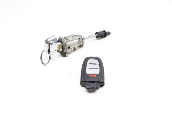Lock Switch / Cylinder Set W/ Key 4G0898374AF main product photo