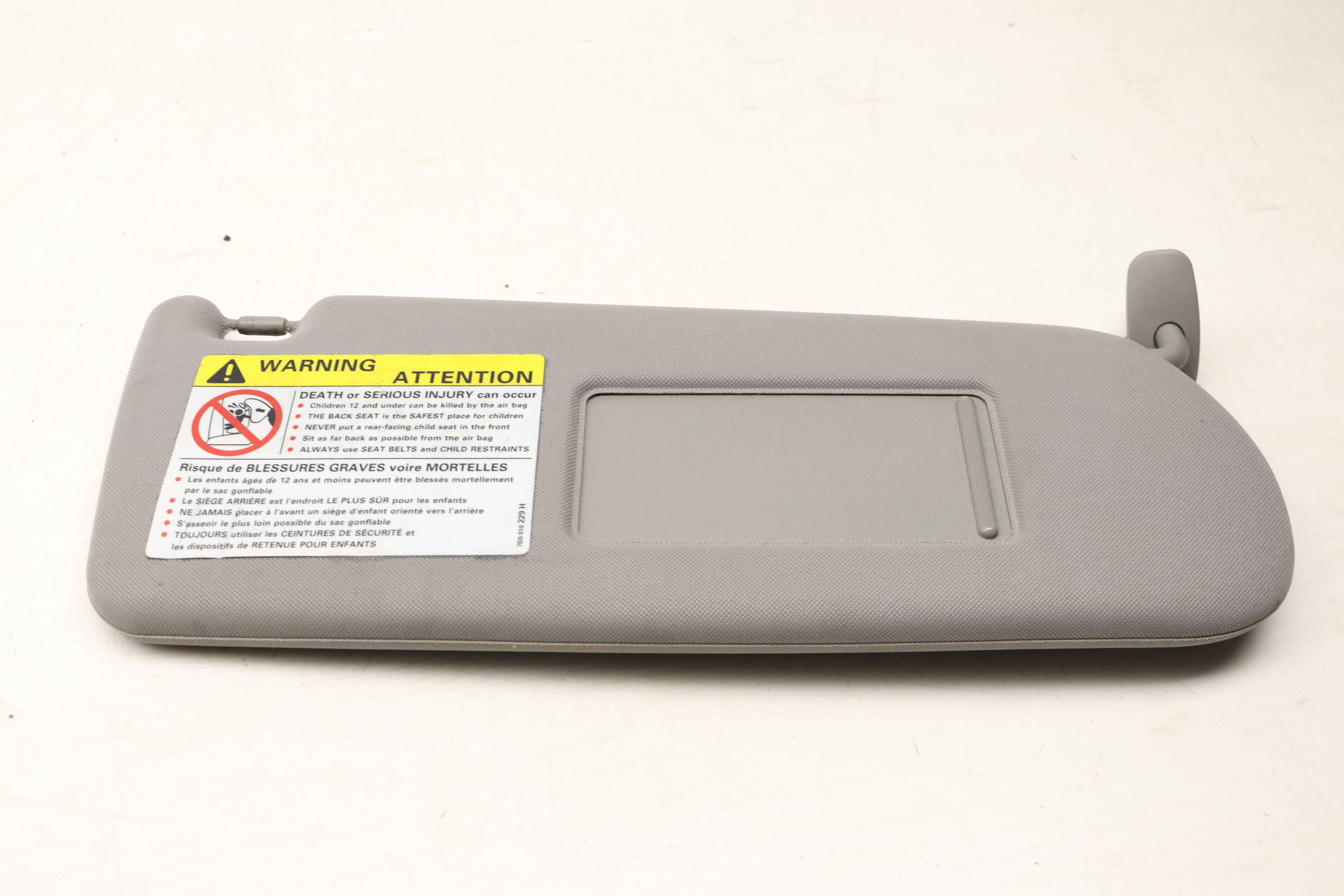 Sun Visor / Mirror 4D0857552AG