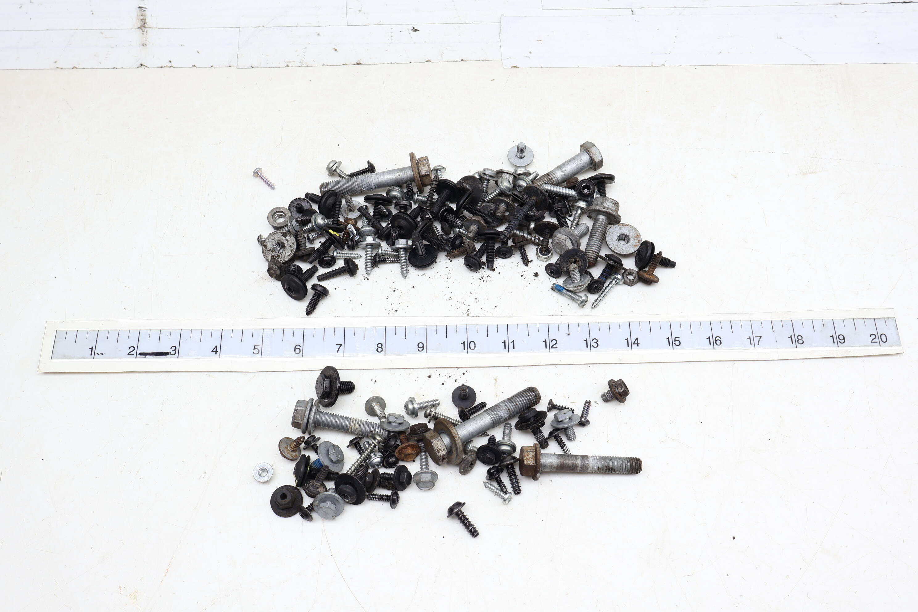 Assorted Mixed Bolts, Nuts, Screws, Washers, Etc