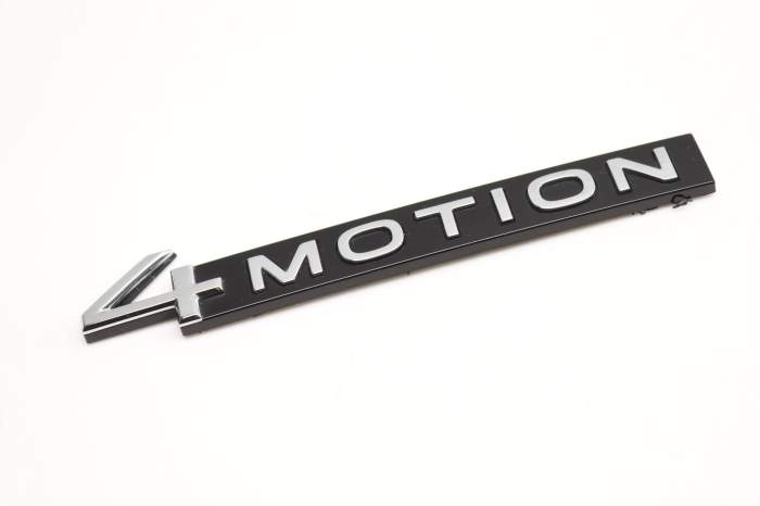 Trunk Emblem / Badge (4Motion) 2GJ853675A main product photo