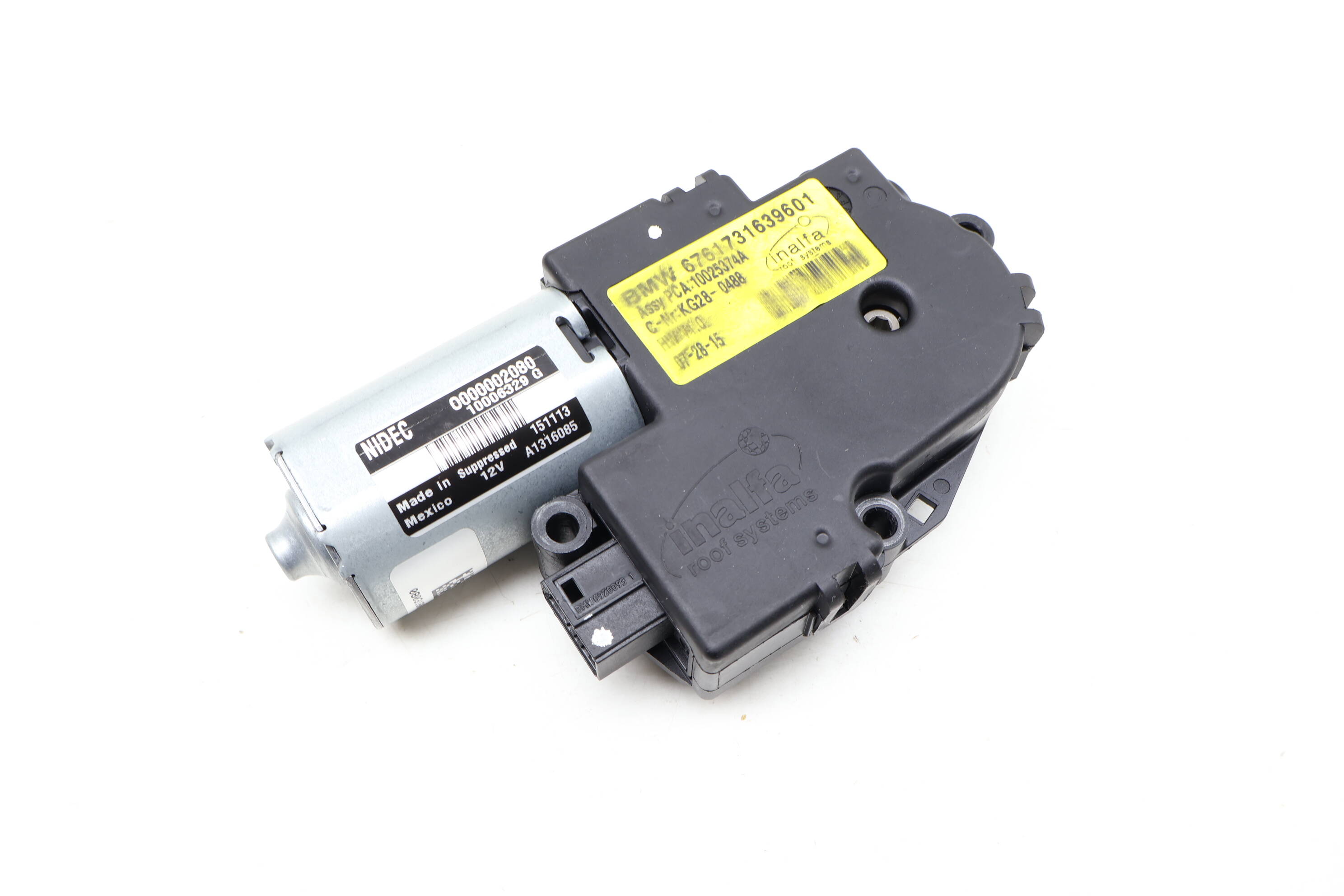 Sunroof / Sun Roof Motor 54107316396