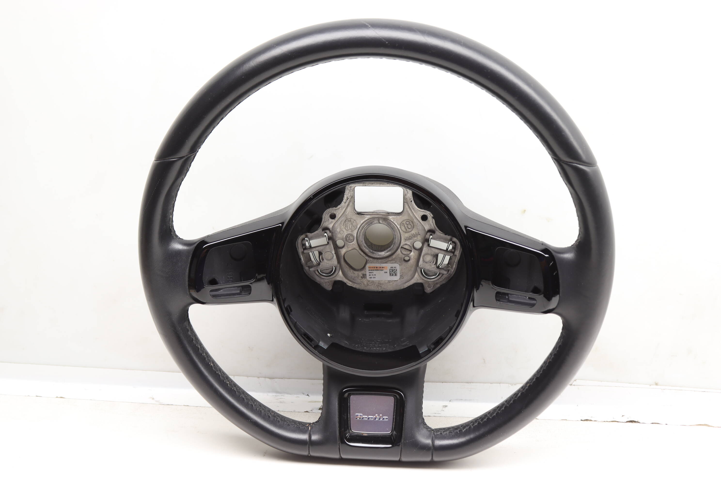 3-Spoke Leather Steering Wheel 5C0419091EK