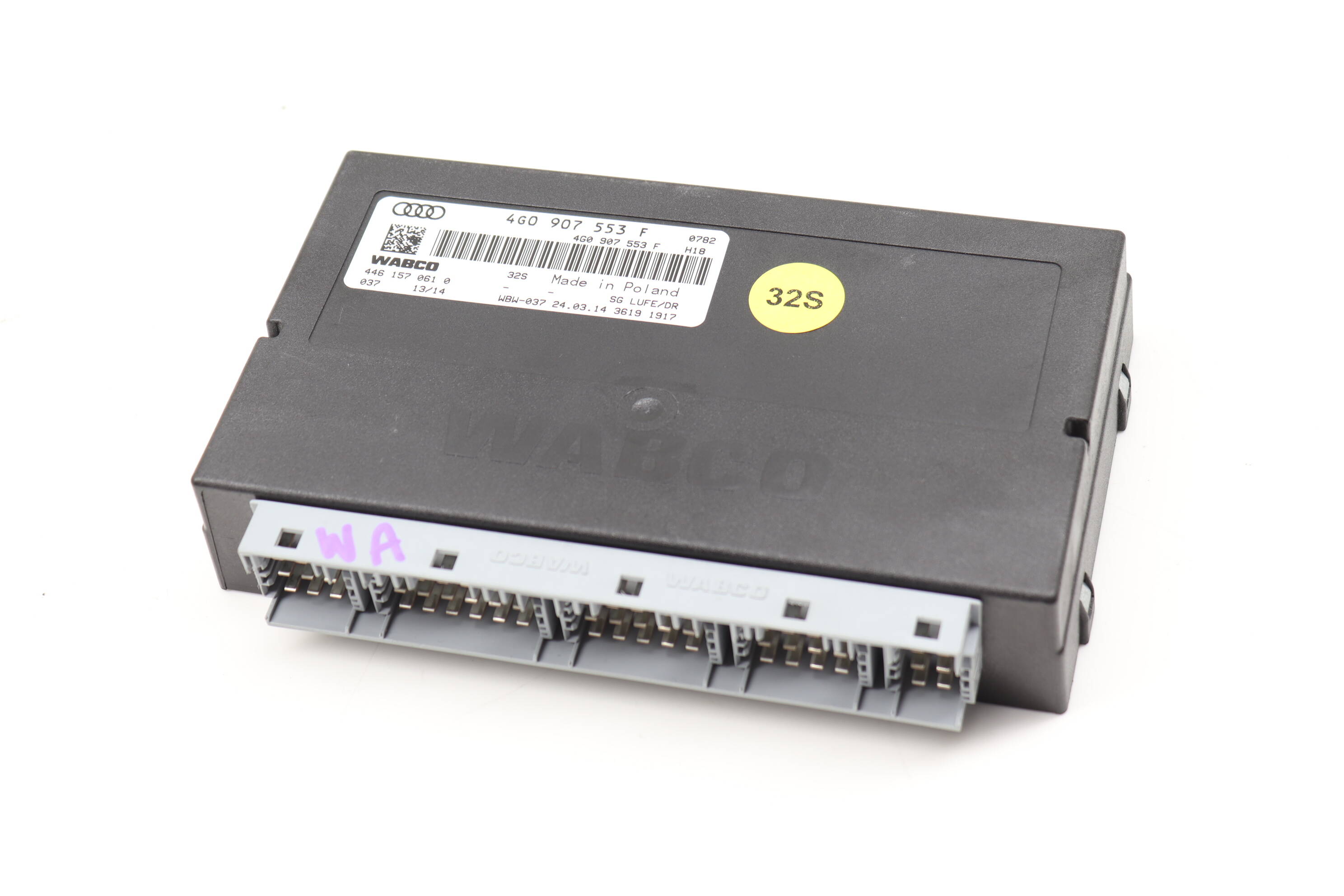 Self-Leveling Air Suspension Control Module 4G0907553F