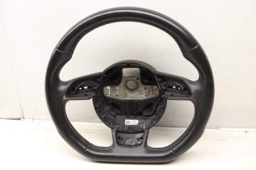 3-Spoke Leather Sport Steering Wheel (Flat Bottom) 8R0419091AG