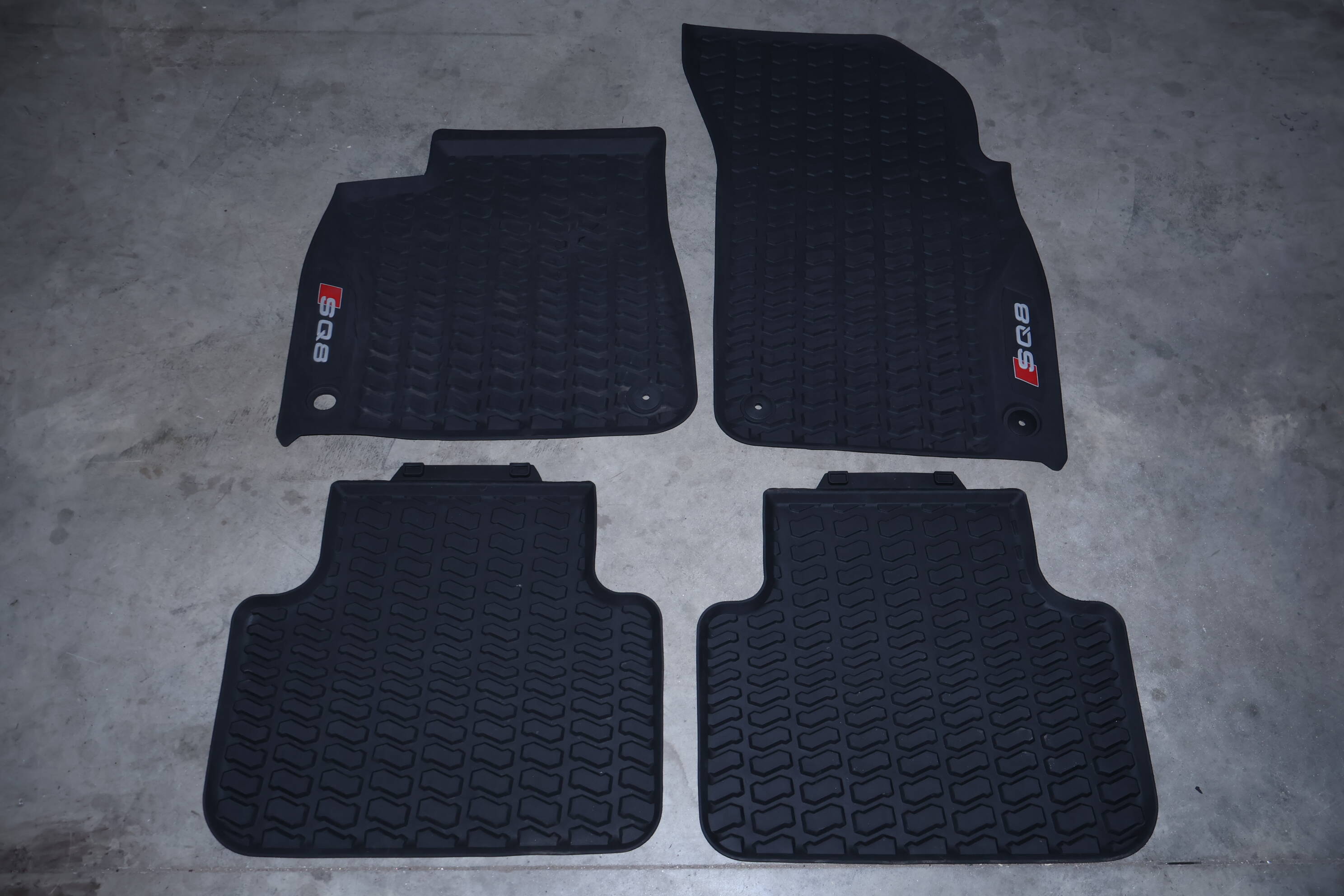 Rubber All-Weather Floor Mat Set (Sq5) 4M8061221A