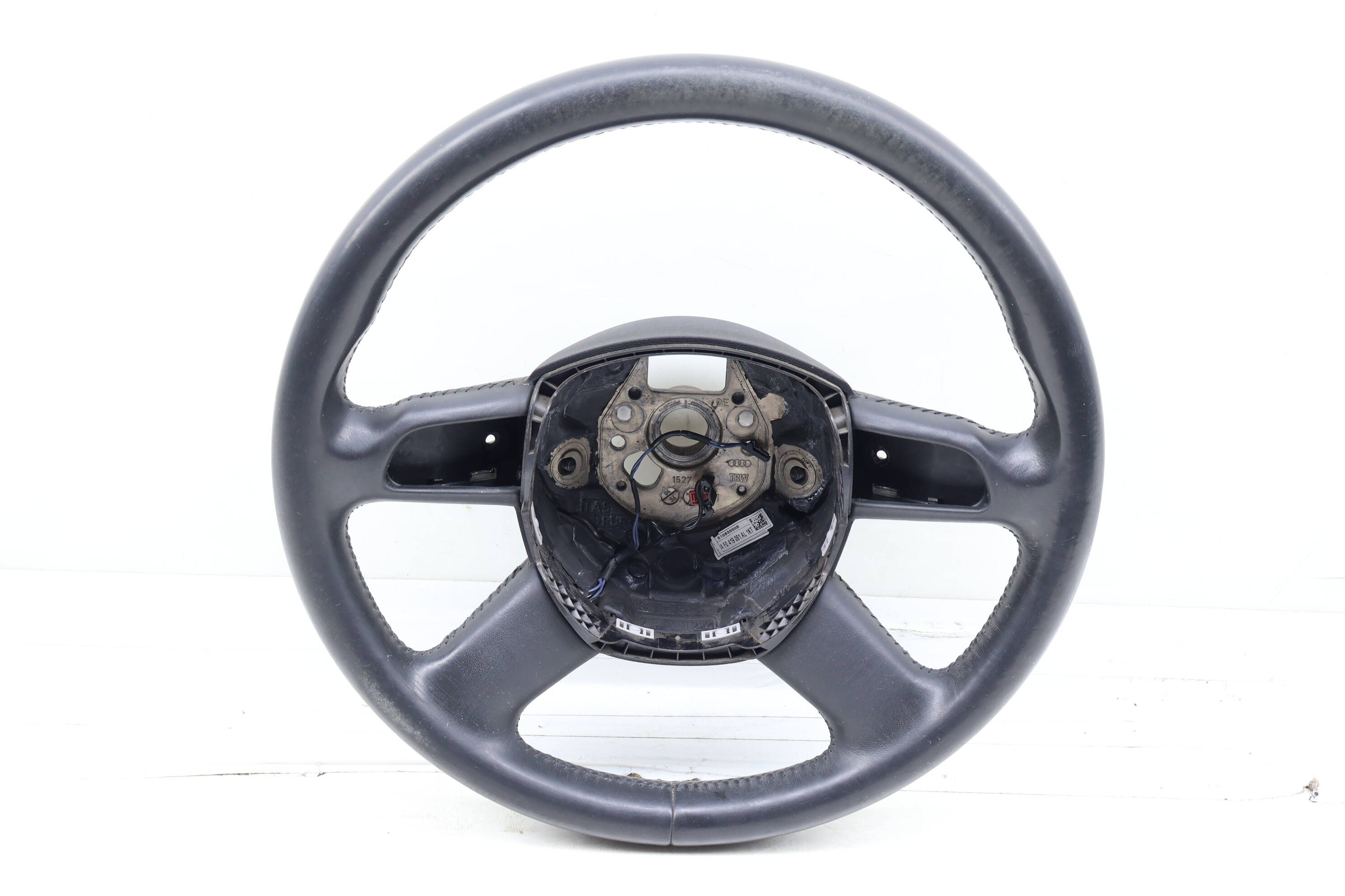 4-Spoke Heated Leather Steering Wheel 4F0419091AL