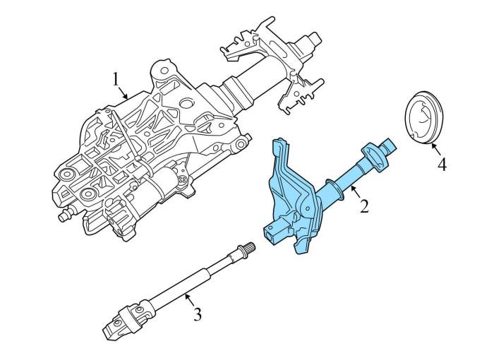 BMW Lower Steering Shaft 32306778135 BMW Lower Steering Shaft 32306778135