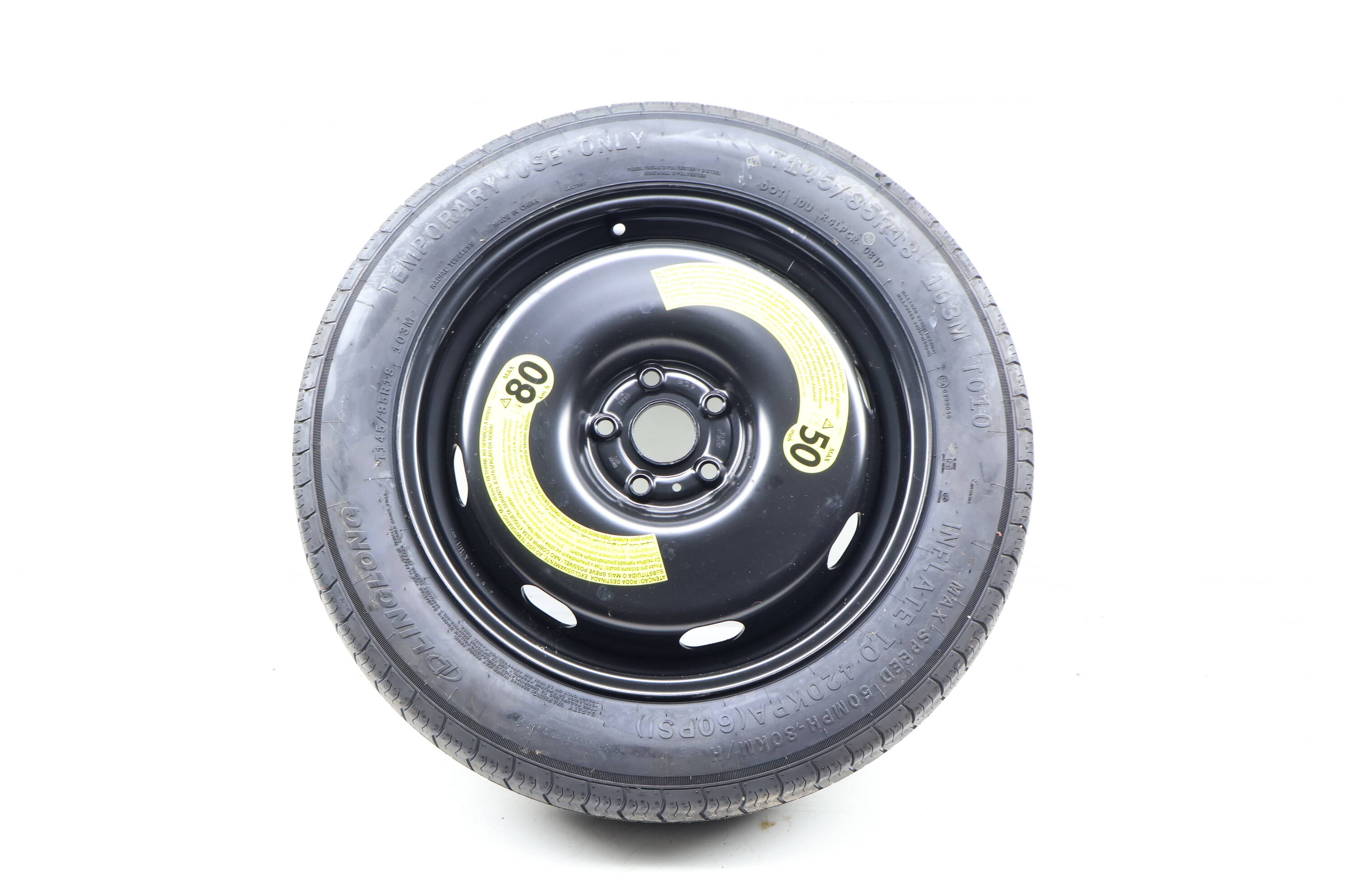 18" Inch Compact Spare Tire Donut / Wheel / Rim 5QN601027C