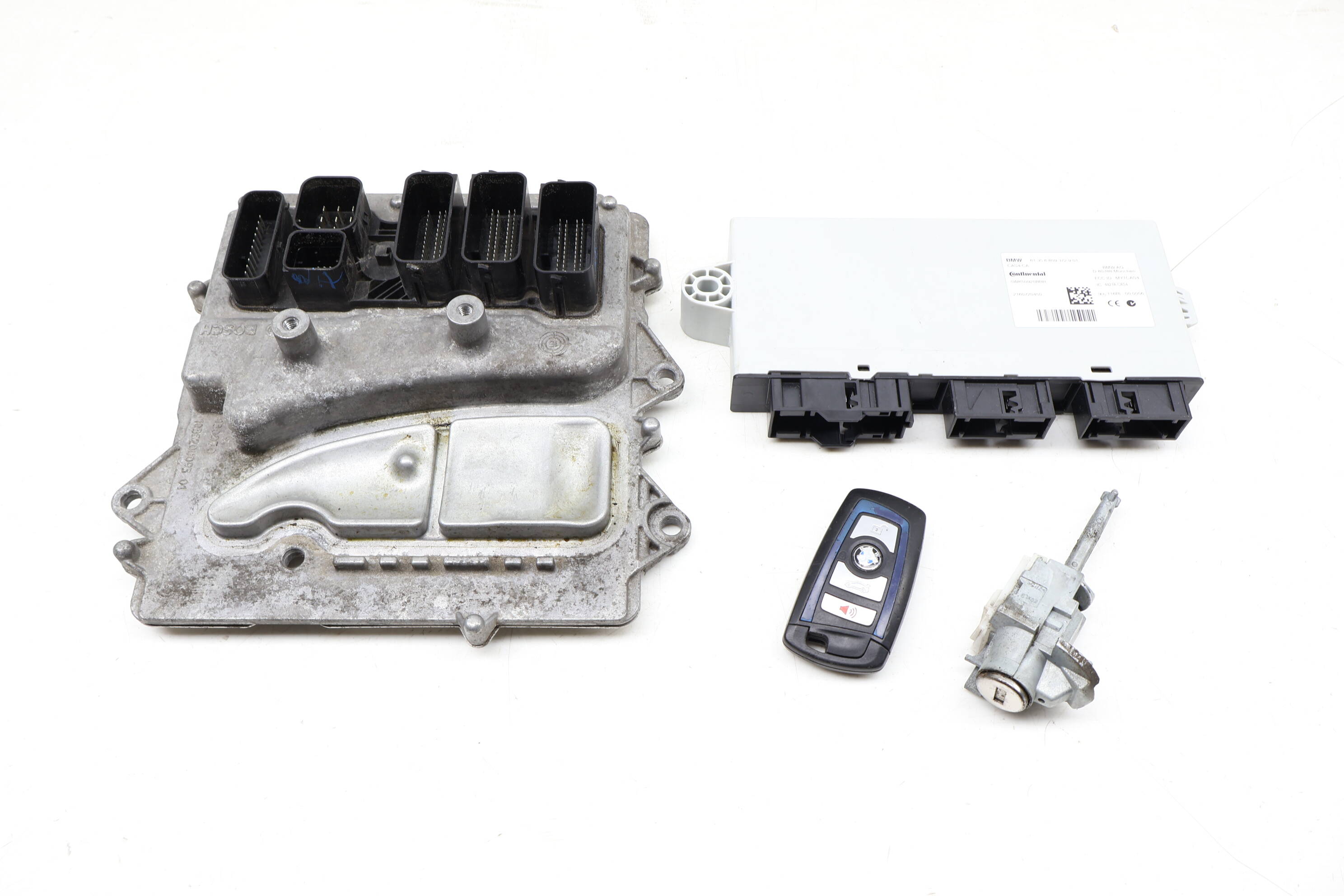 Ecu&#x20;Dme&#x20;&#x2F;&#x20;Cas4&#x20;Theft&#x20;Locking&#x20;Module&#x20;&#x2F;&#x20;Lock&#x20;Cylinder&#x20;W&#x2F;&#x20;Key&#x20;12148674949