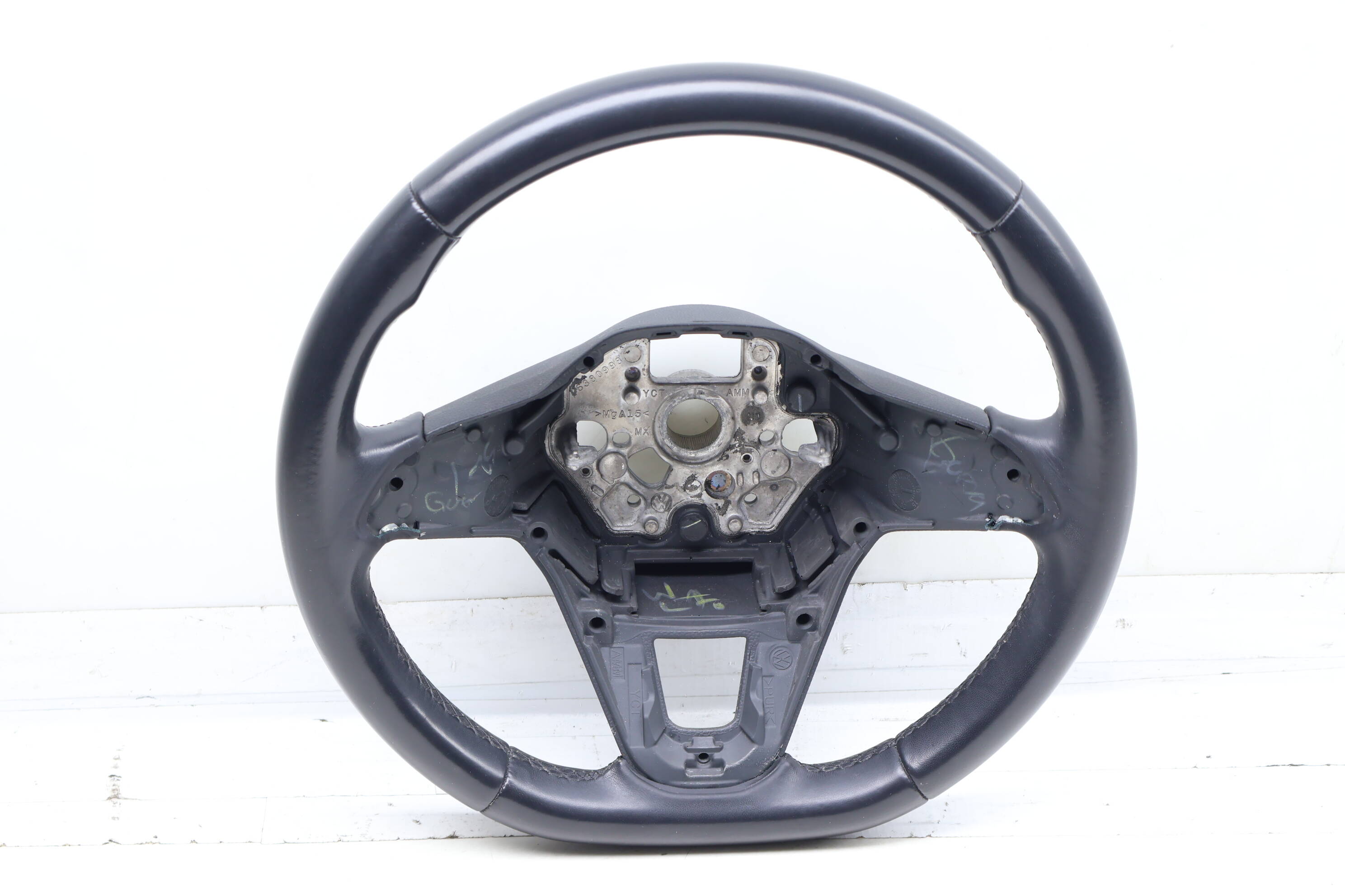 3-Spoke Leather Steering Wheel 2GJ419089B