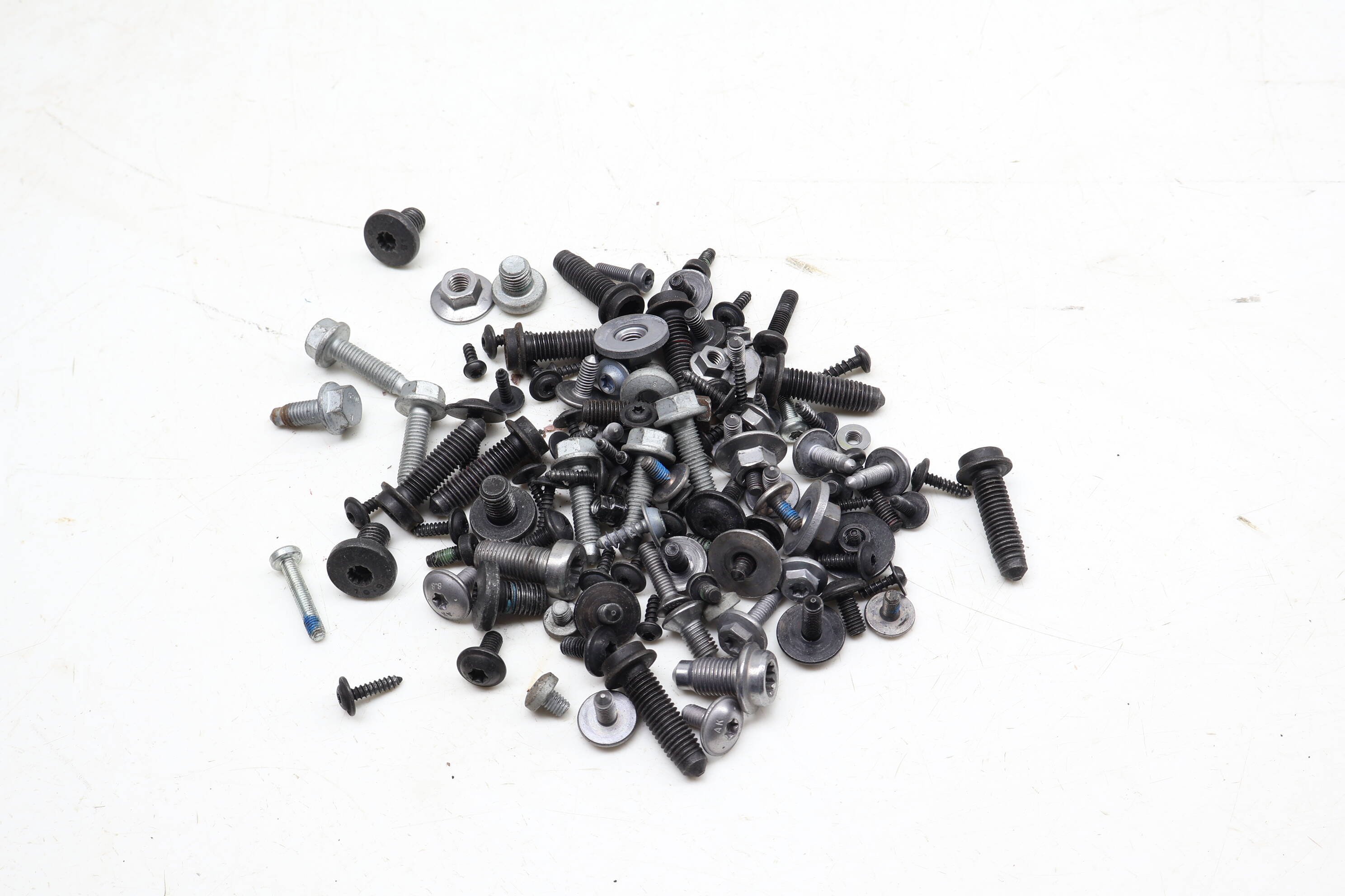 Assorted Mixed Bolts, Nuts, Screws, Washers, Etc