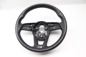 3-Spoke Sport Steering Wheel (Leather) 8W0419091DC