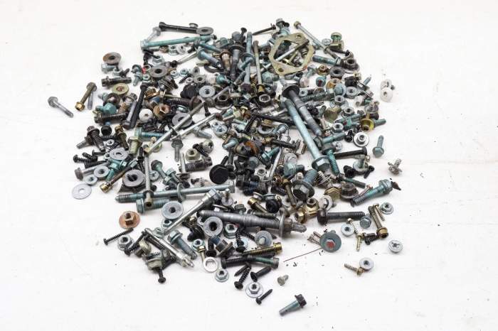 Assorted Mixed Bolts, Nuts, Screws, Washers, Etc main product photo