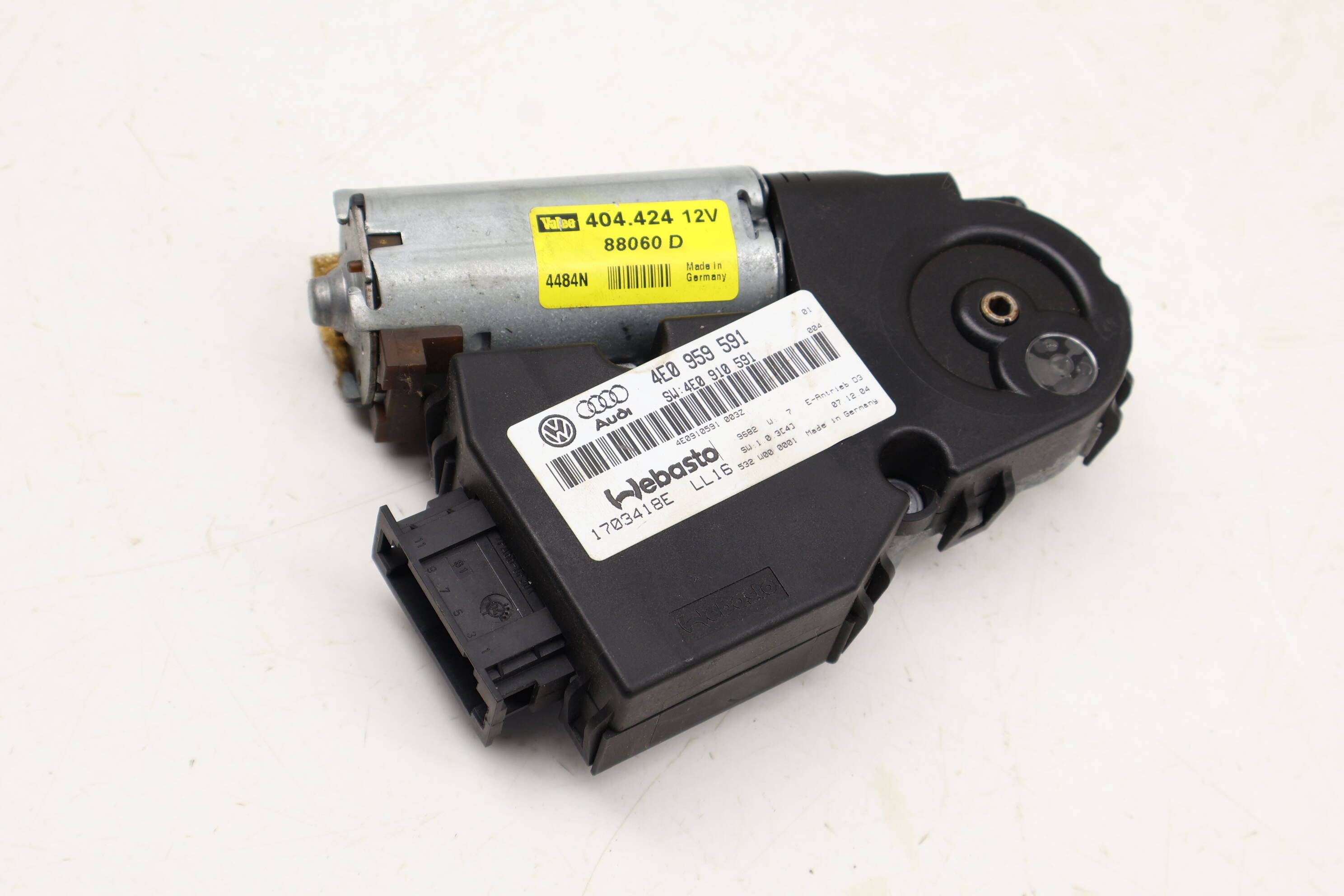 Sunroof / Sun Roof Motor 4E0959591