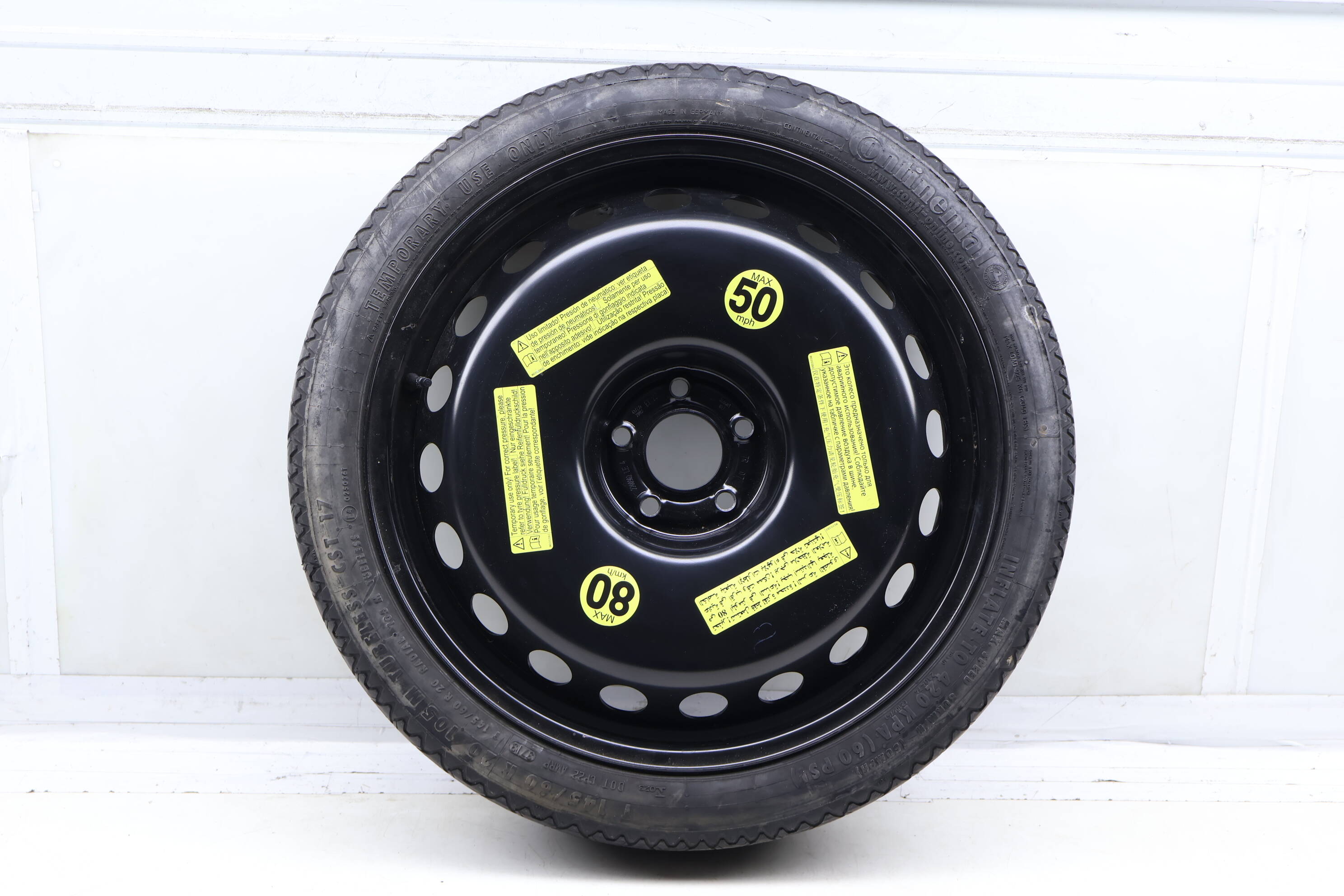 20" Inch Compact Spare Wheel / Tire 4G0601027