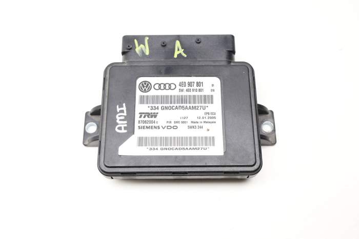 Emergency / Parking Brake Control Module 4E0907801 main product photo