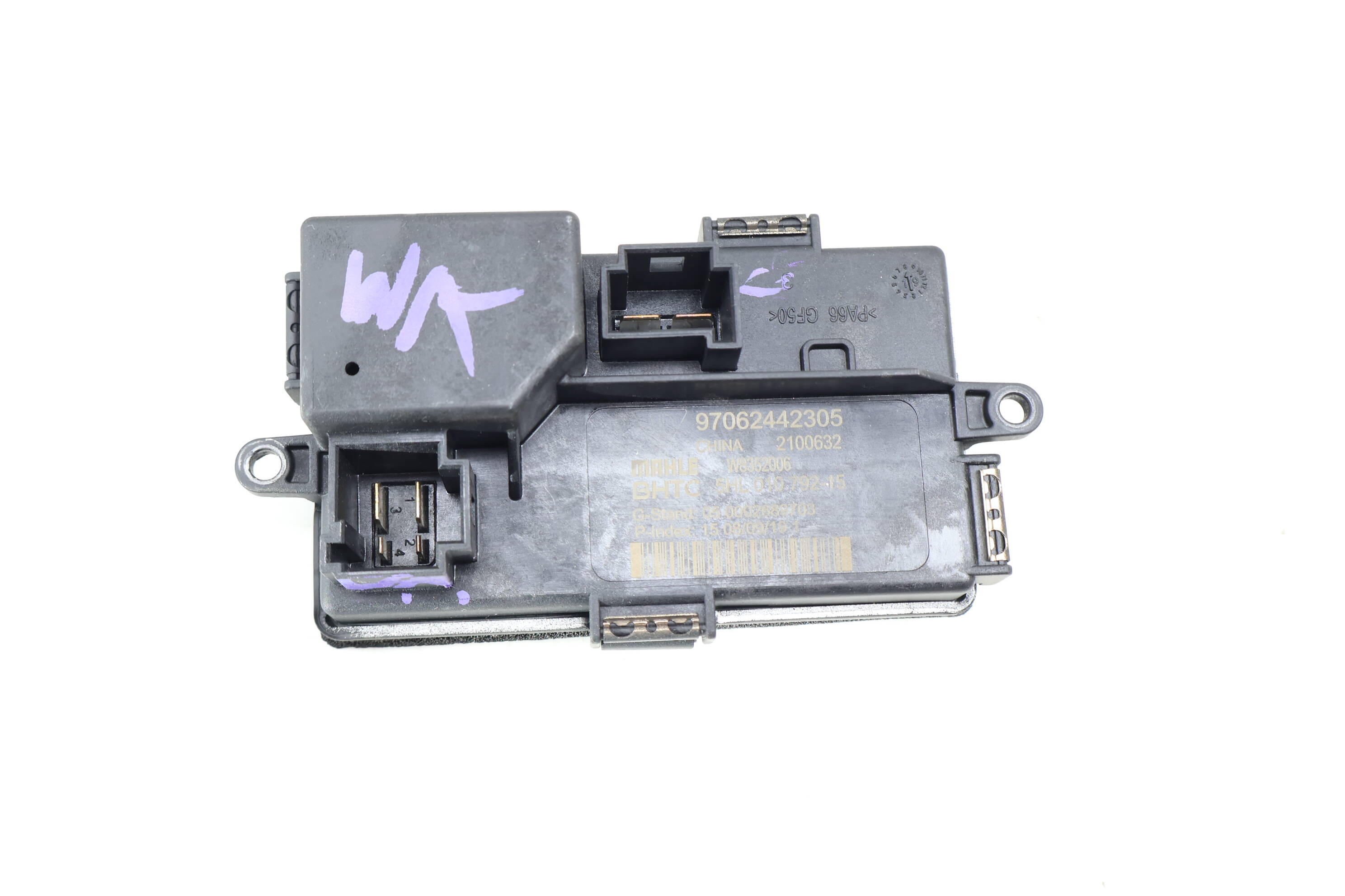 Blower Motor Resistor / Regulator 97062442305