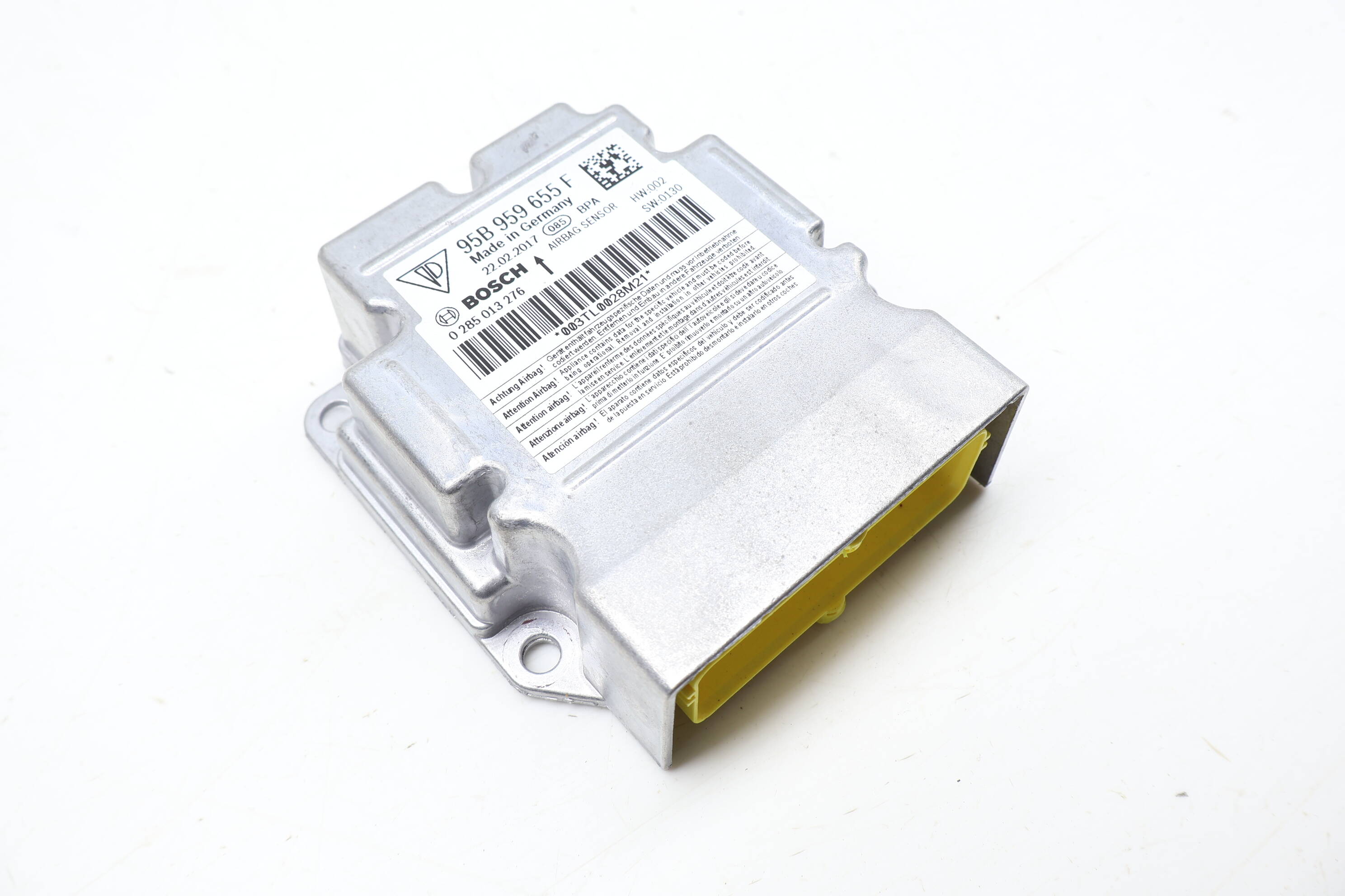 Air Safety Bag / Srs Control Module 95B959655F