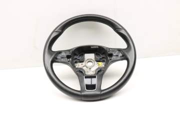 3-Spoke Leather Steering Wheel 7P6419091