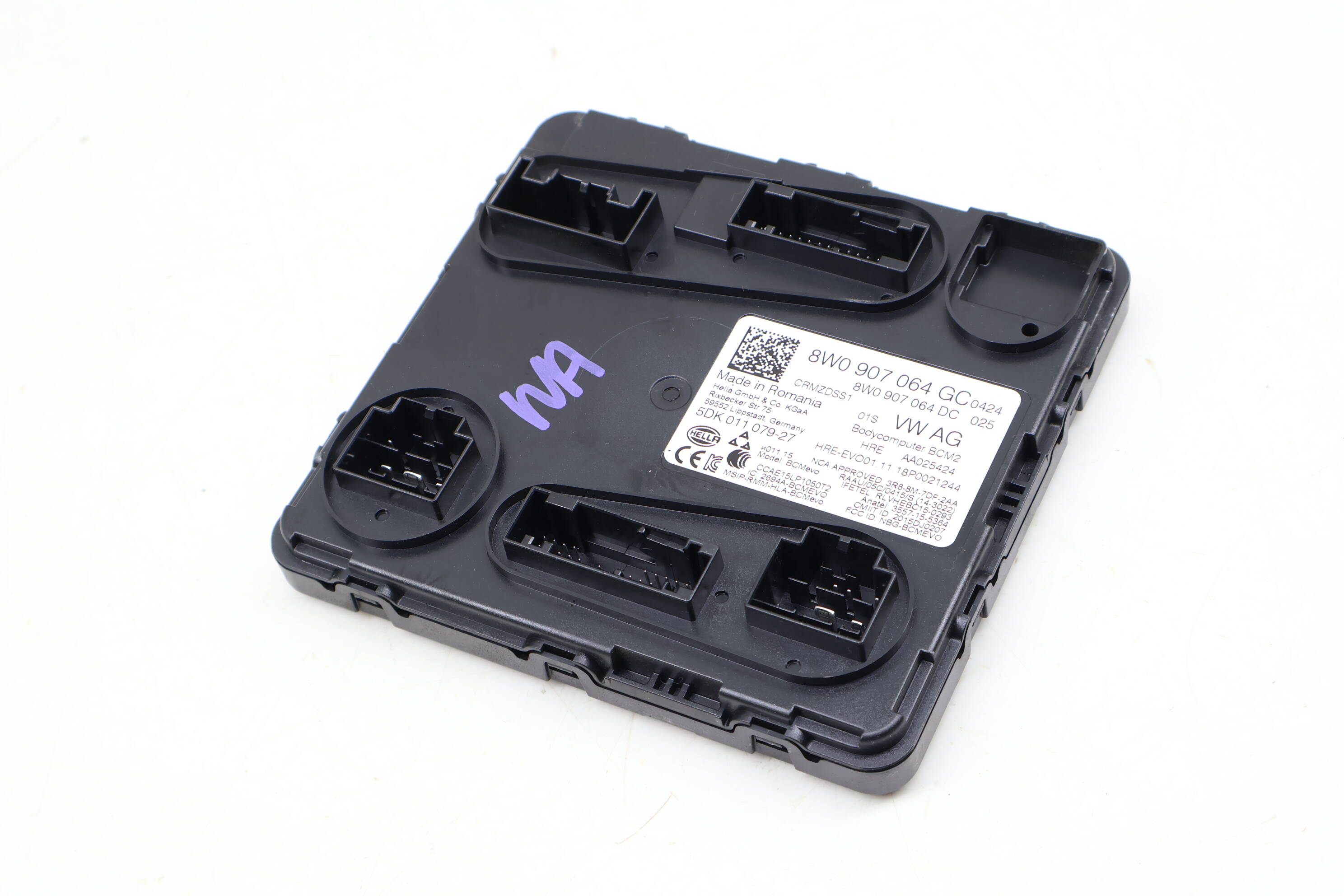 Comfort Control Module / Ccm / Bcm 8W0907064GC