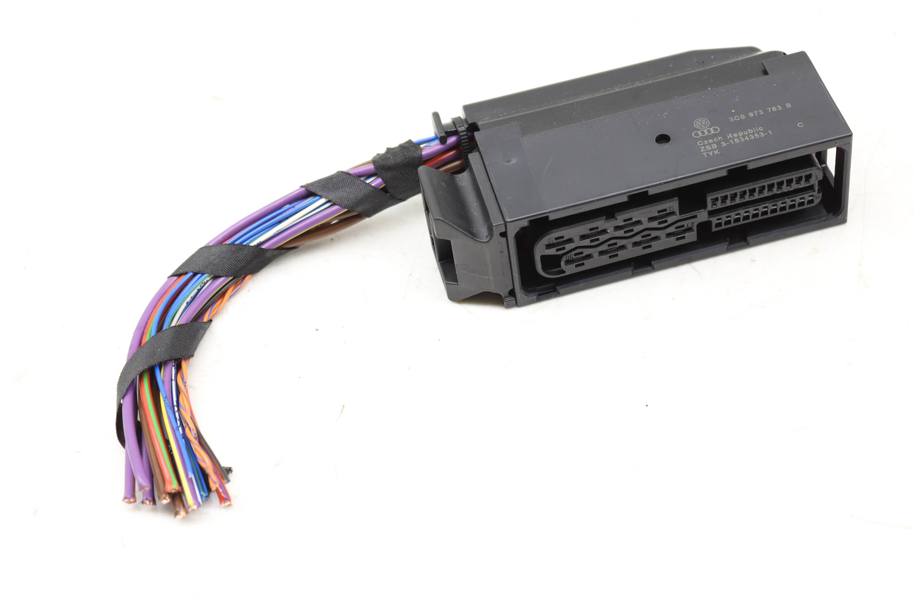 Emergency / Parking Brake Module Wiring Connector / Pigtail 3C0973763B