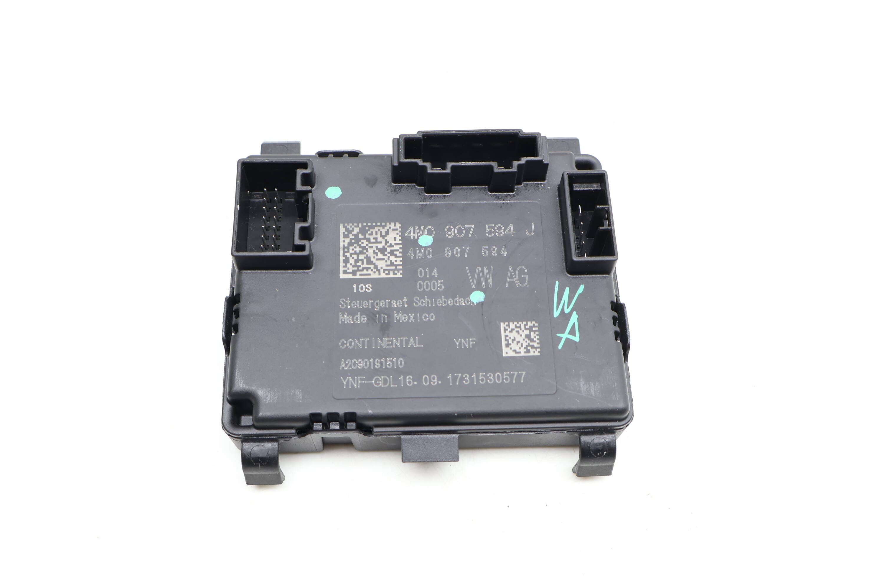 Sunroof / Sun Roof Control Module 4M0907594J