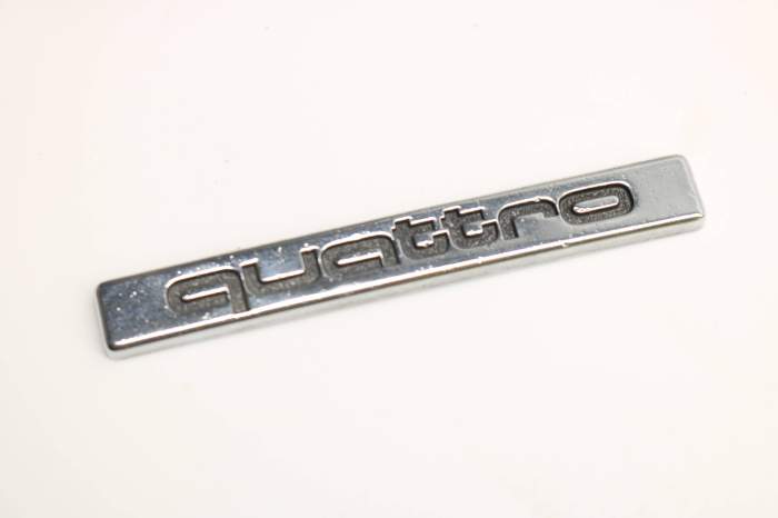 Quattro Emblem / Badge 4F0853736 main product photo