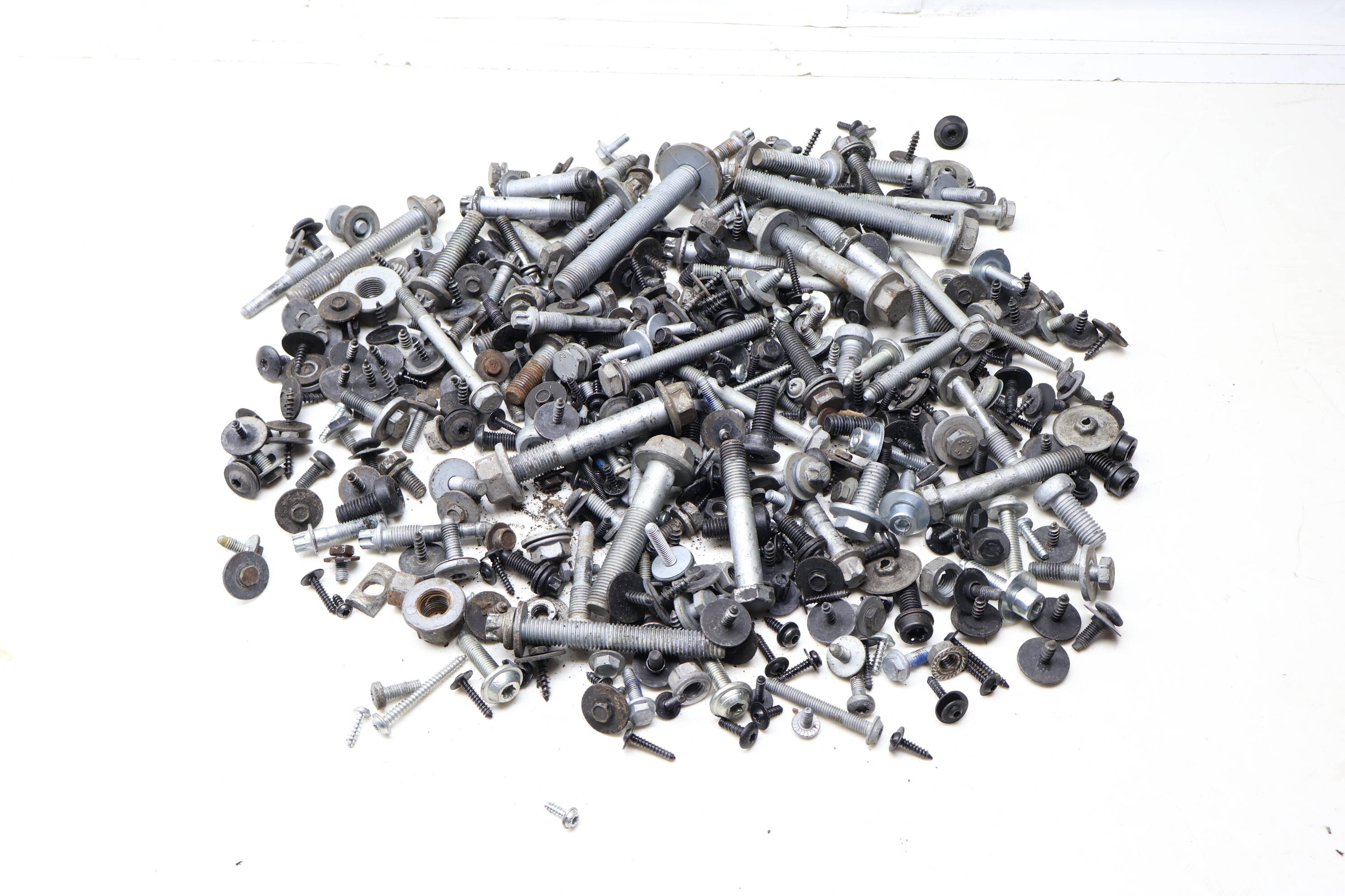 Assorted Mixed Bolts, Nuts, Screws, Washers, Etc
