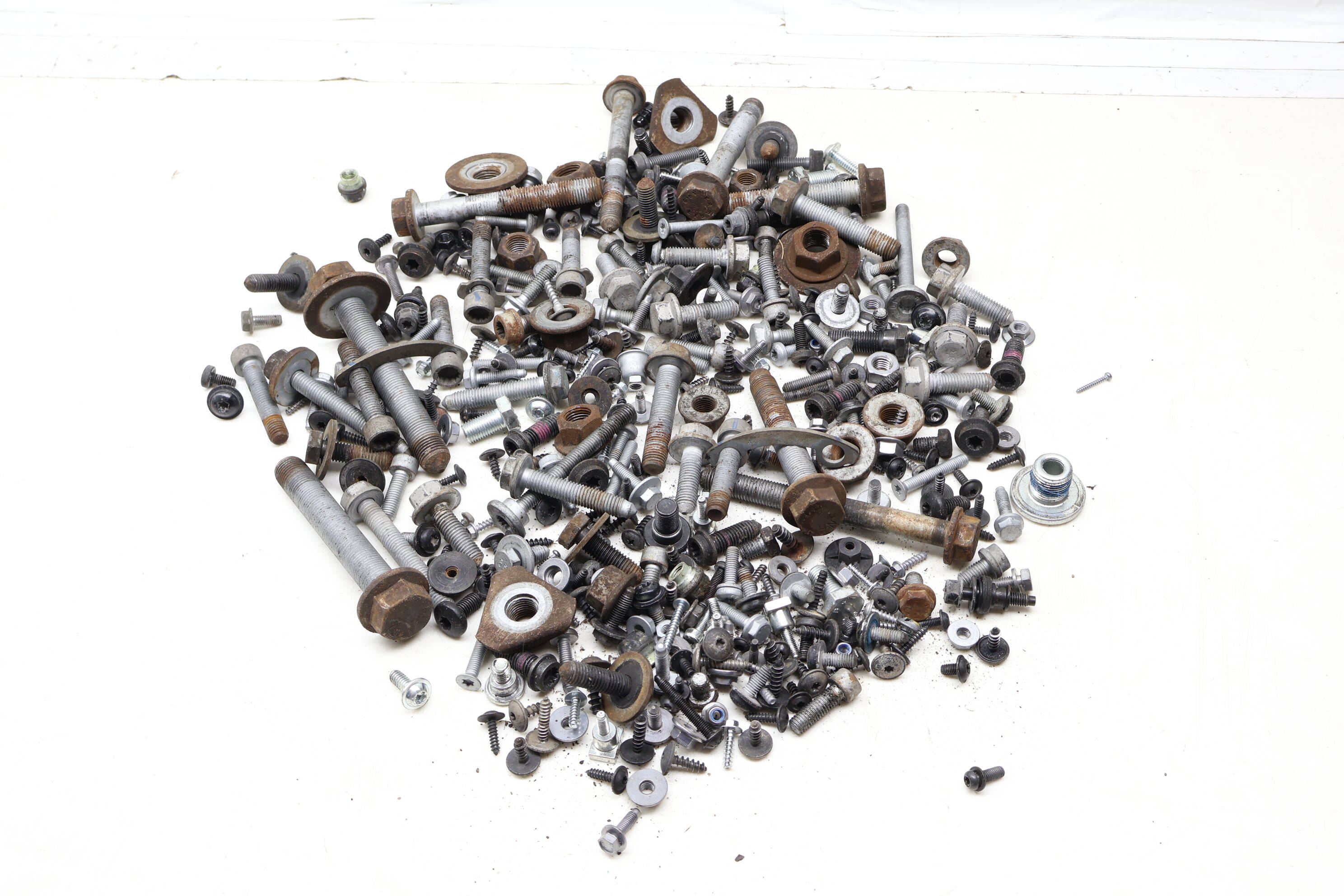 Assorted Mixed Bolts, Nuts, Screws, Washers, Etc