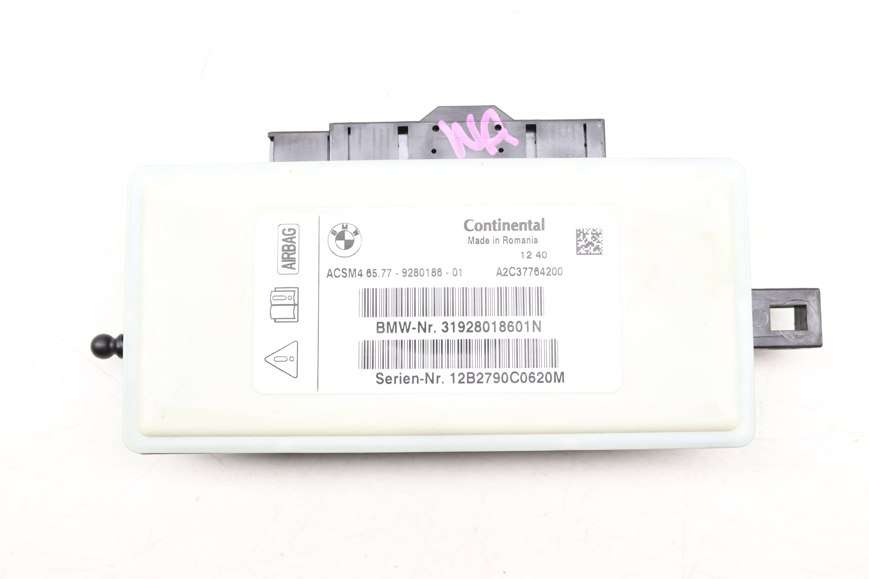 Air Safety Bag Control Module 65779280186